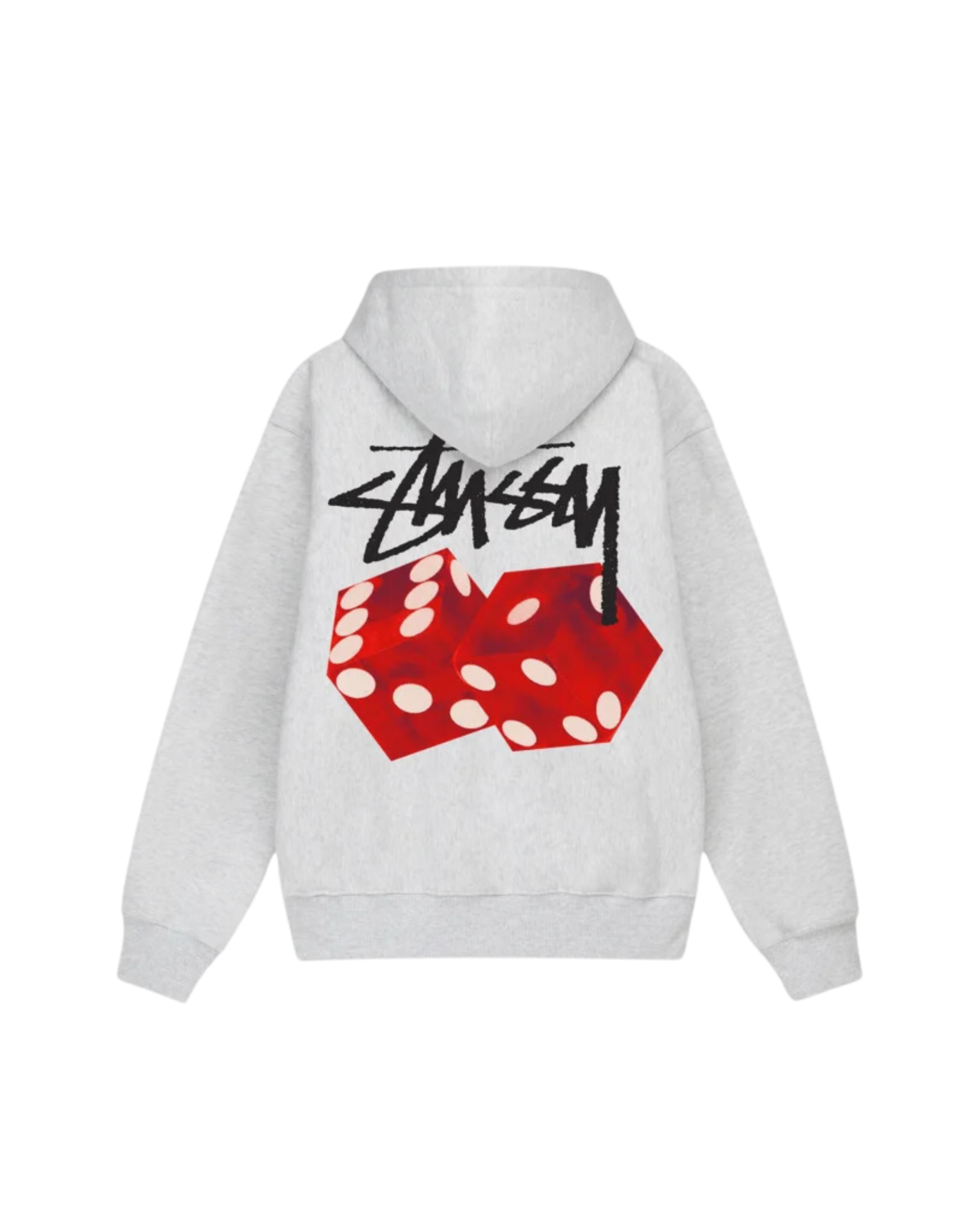 Stussy Diced Out Hoodie Grey