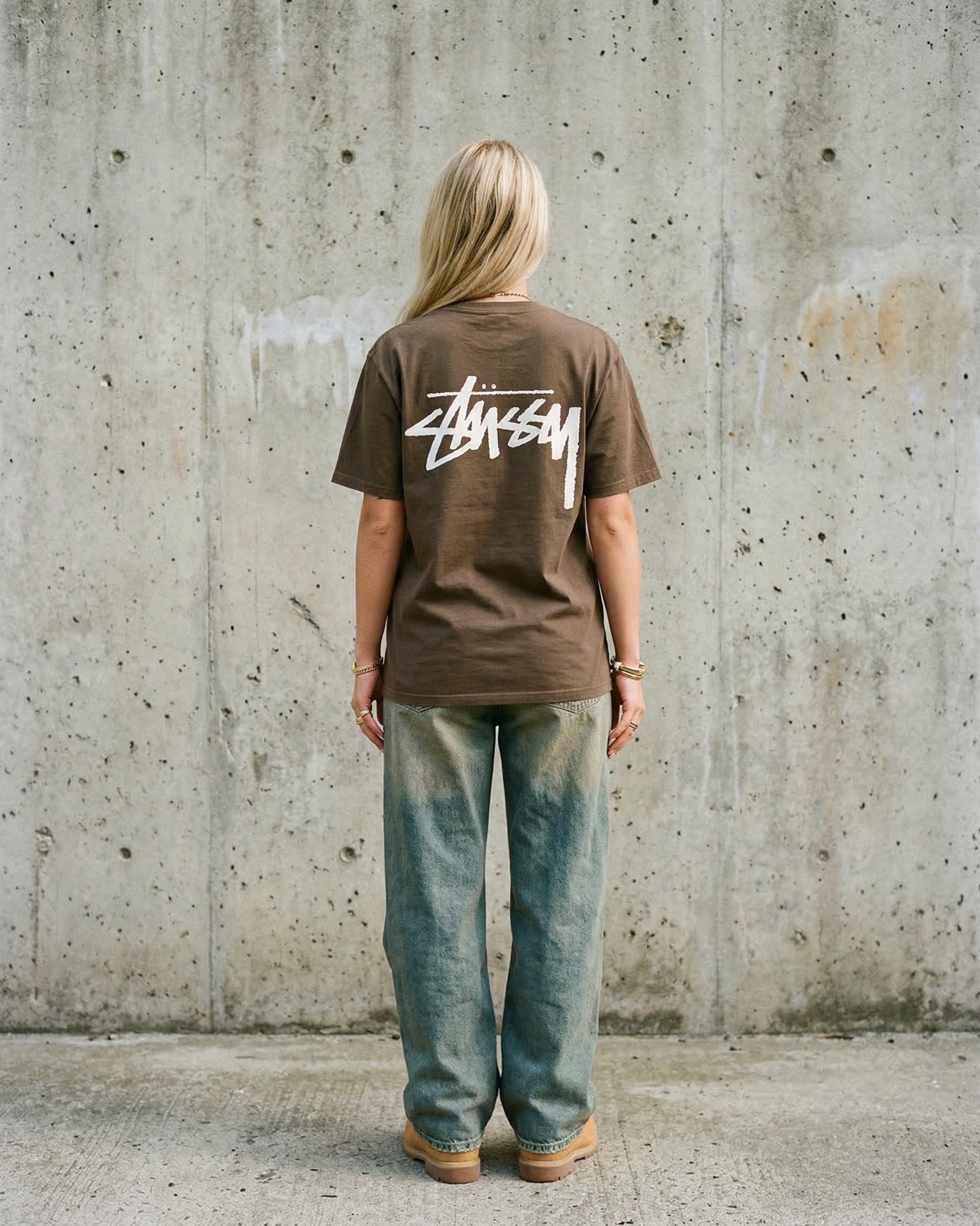 Stussy Basic Tee Coffee
