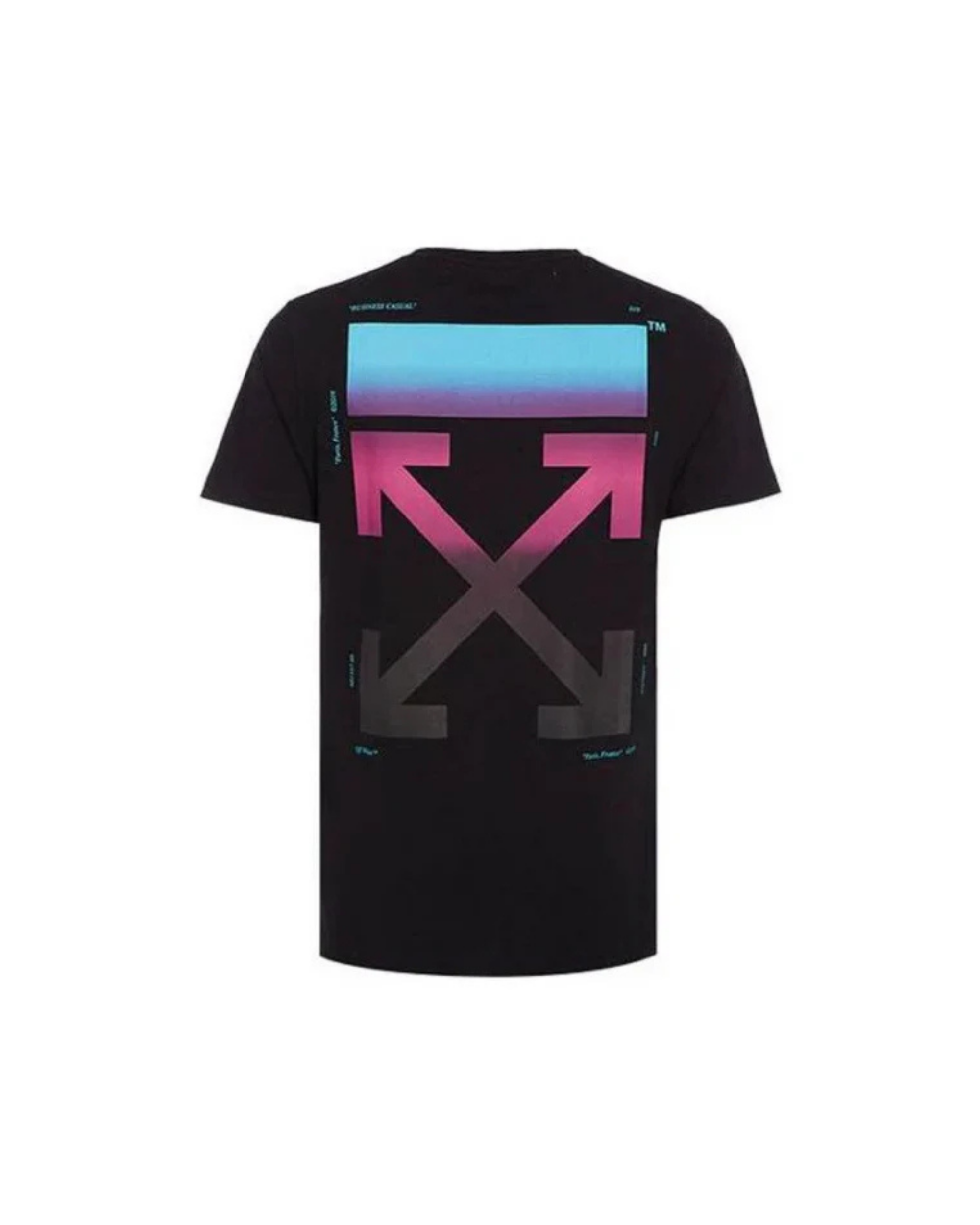 Off-White Gradient Arrows T-shirt Black