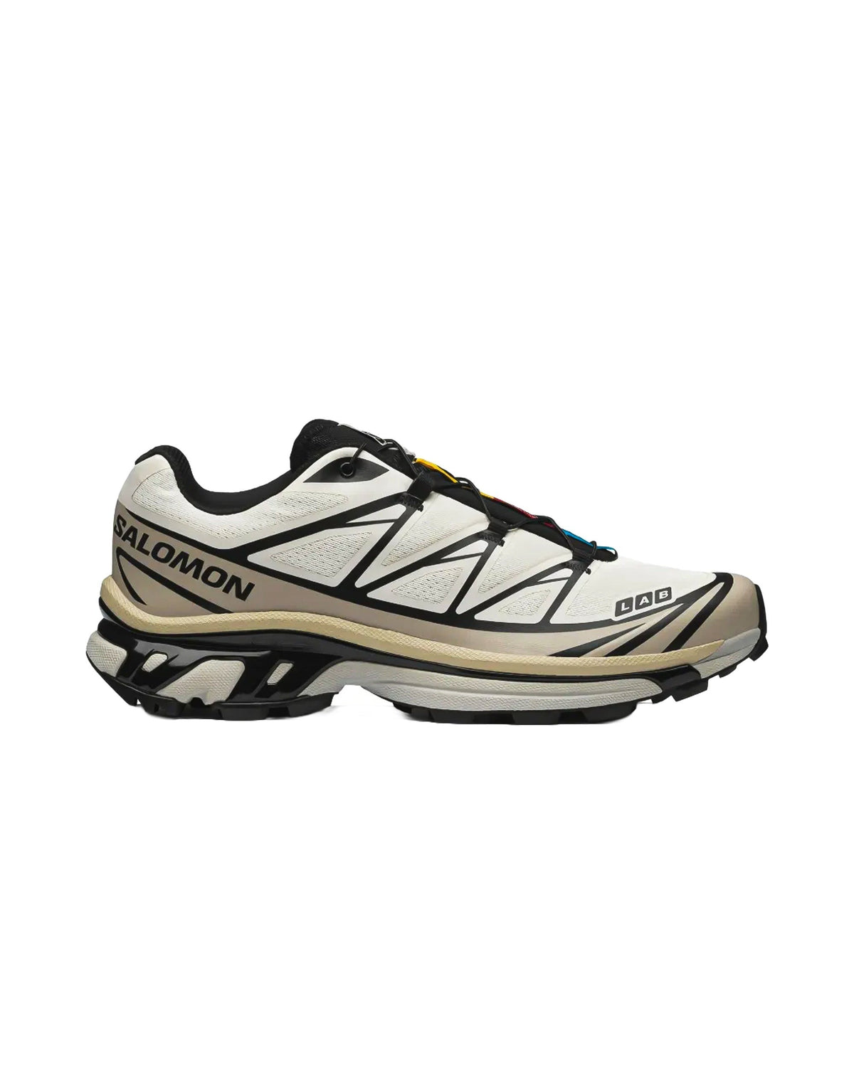 Salomon XT-6 Vanilla Ice Black Silver Cloud