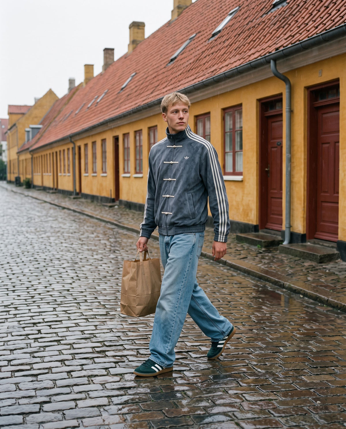 adidas Handball Spezial Sporty & Rich Dark Green - streetstyle i København