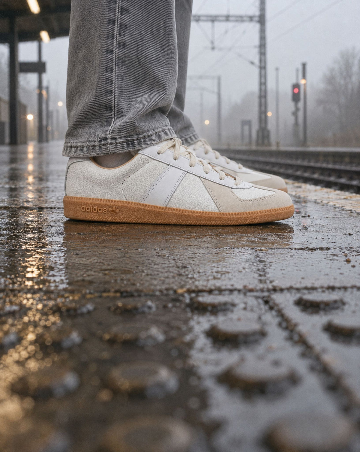 adidas BW Army Lux White Gum - on-foot