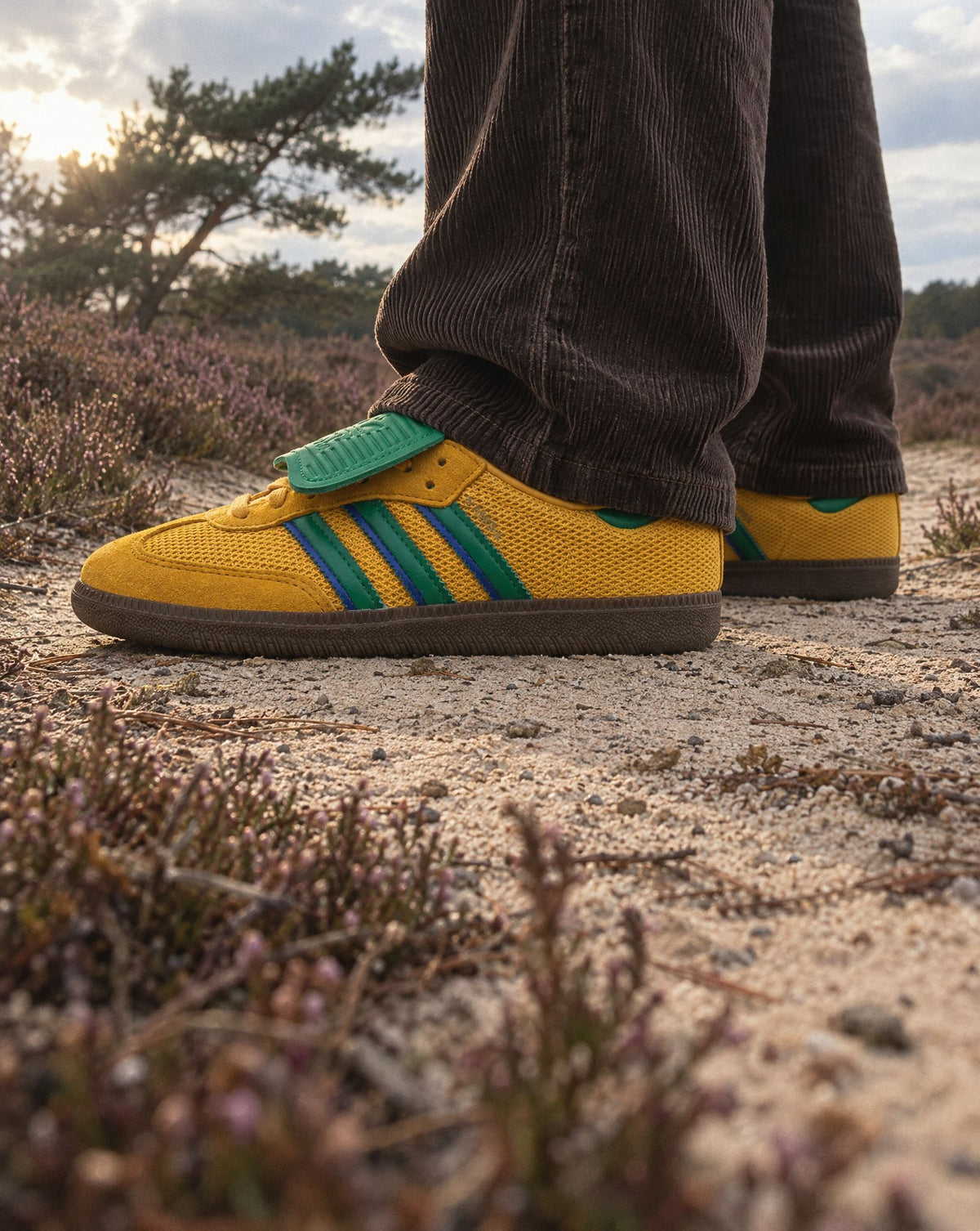 adidas Samba LT Preloved Yellow - on-foot