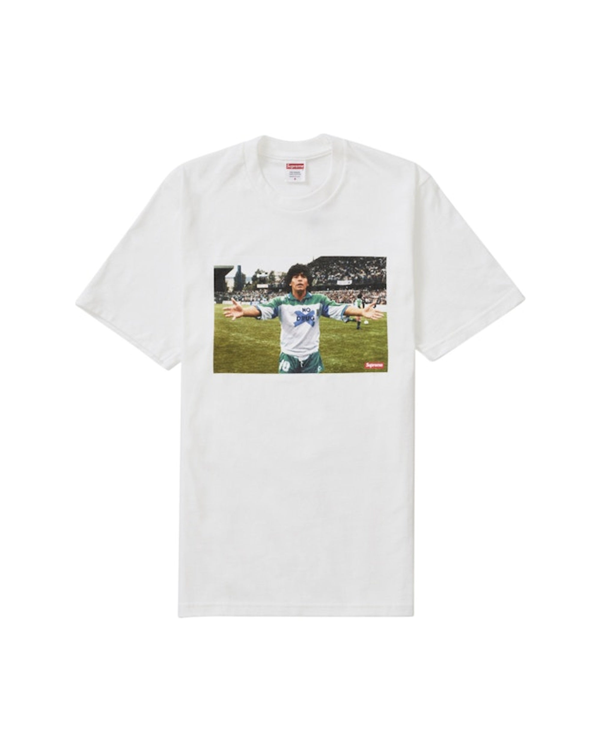 Supreme Maradona Tee White