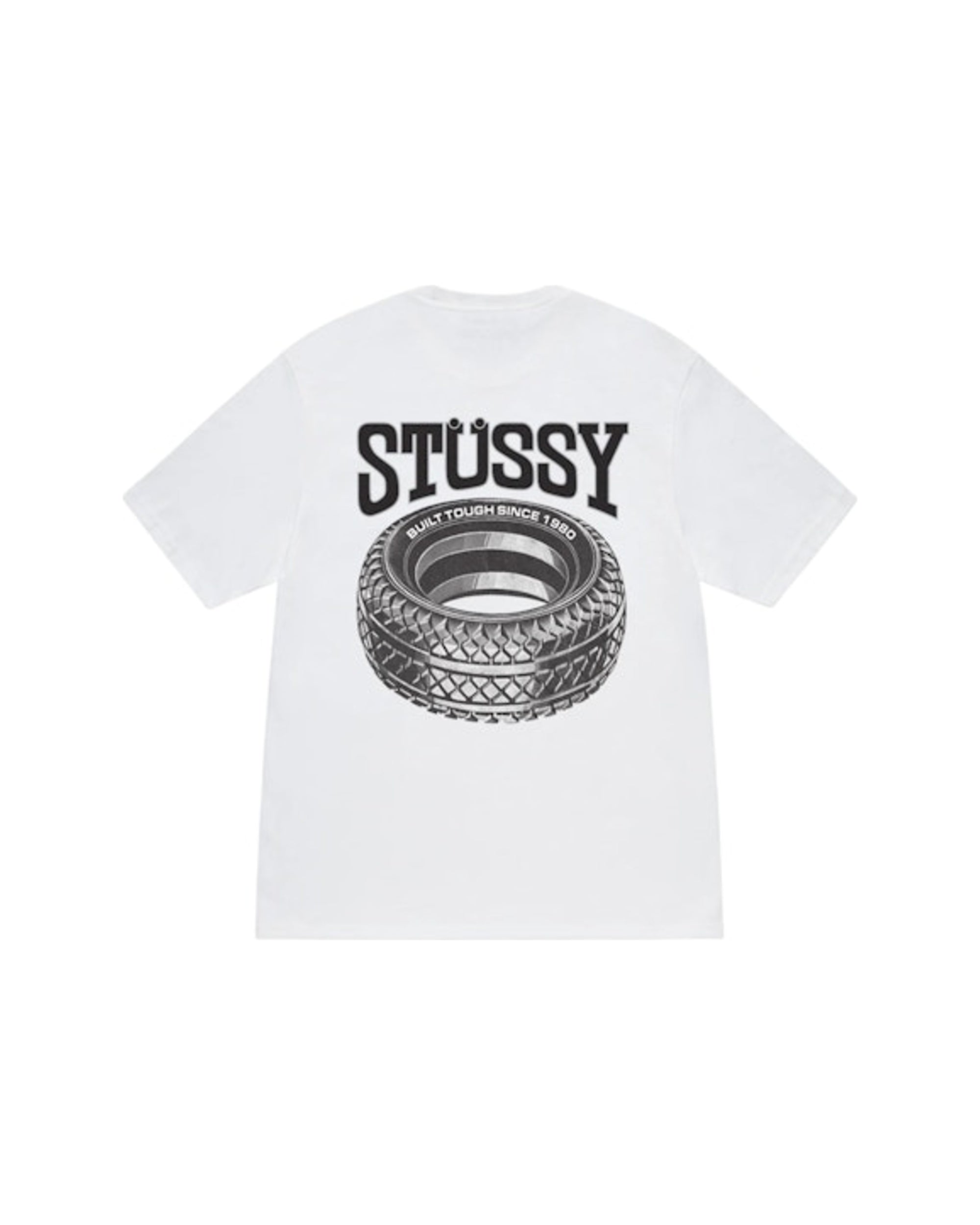 Stussy Tough Tread Tee White