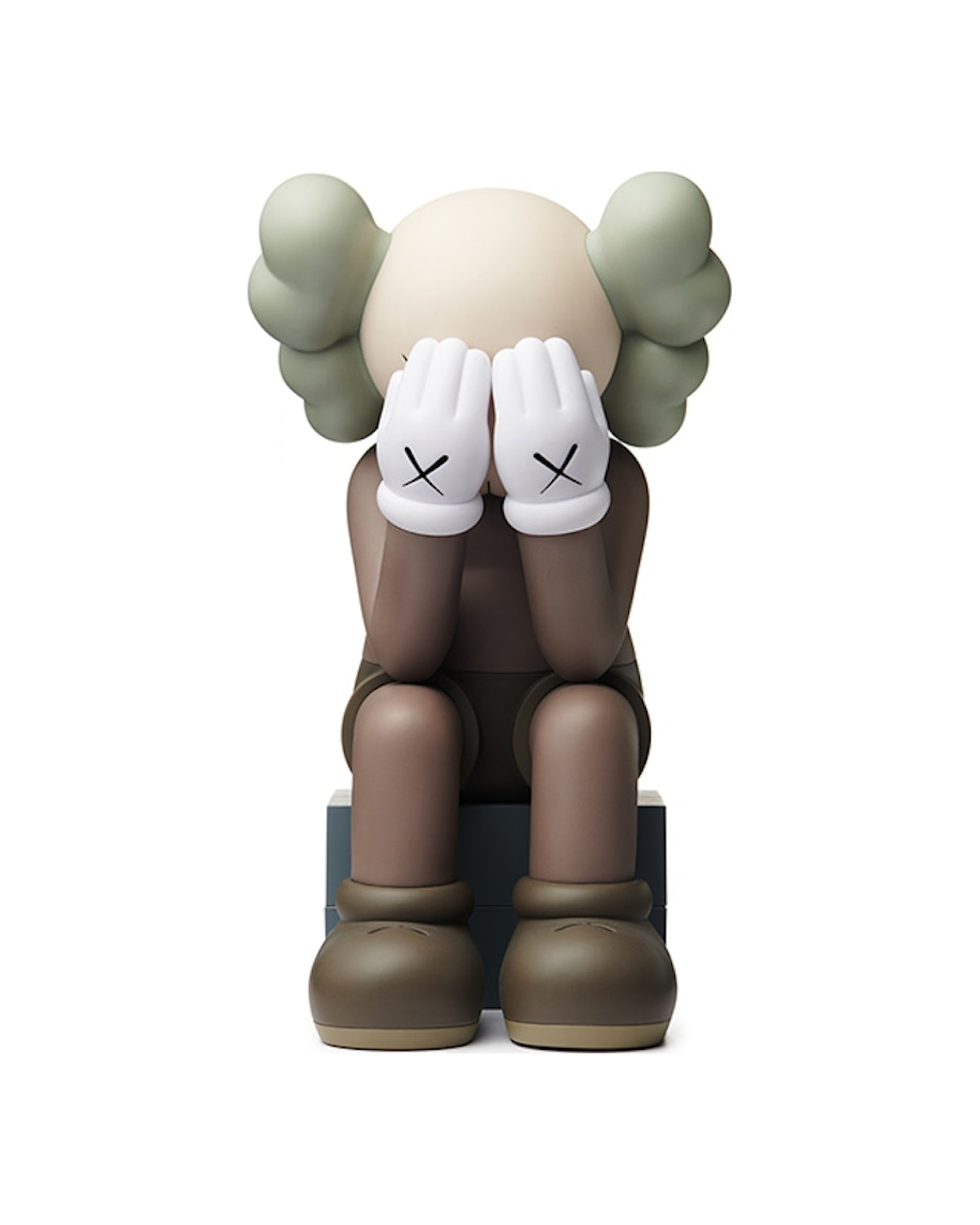 KAWS Passing Through Open Edition Vinyl Figure Brown