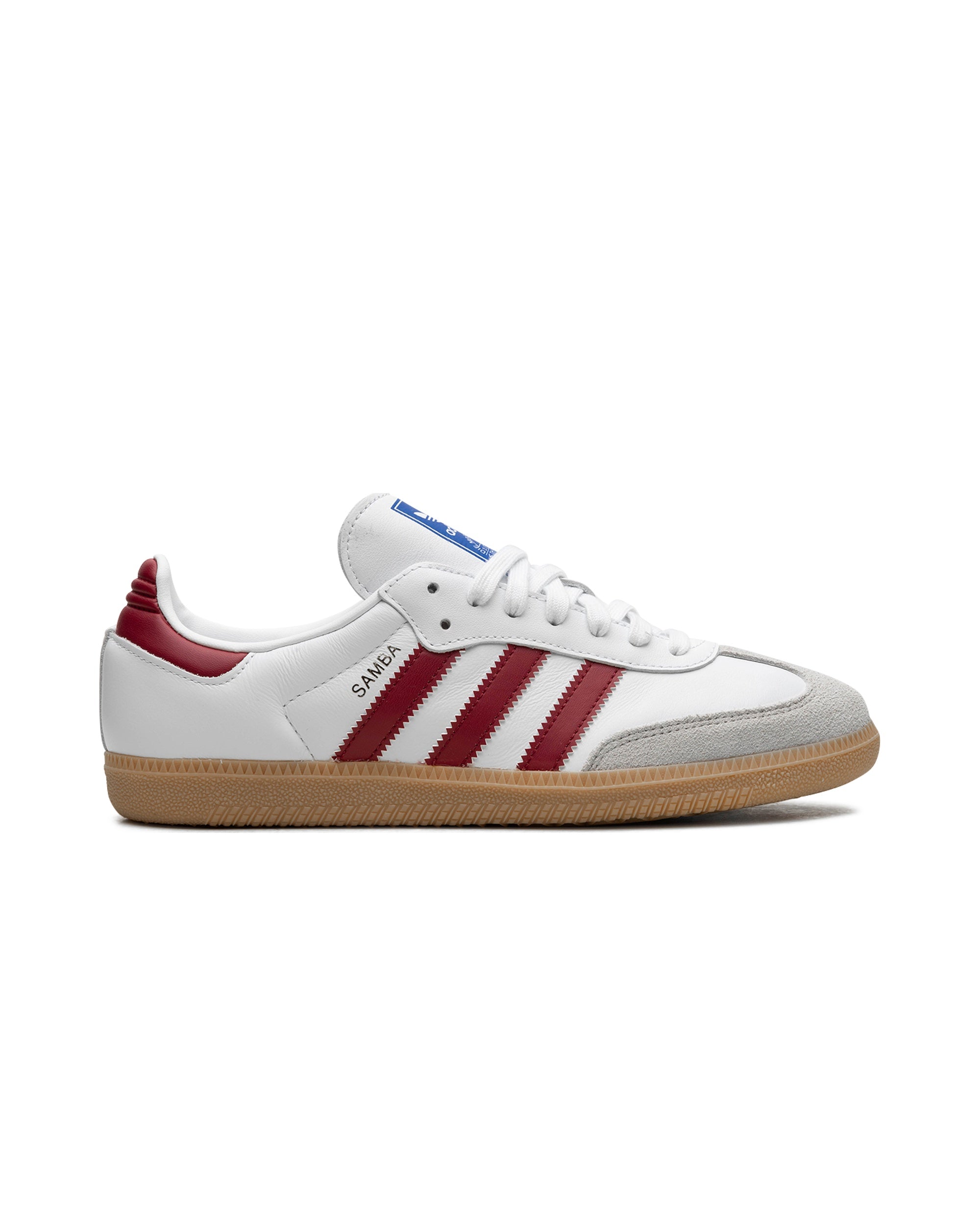 adidas Samba OG White Burgundy Gum