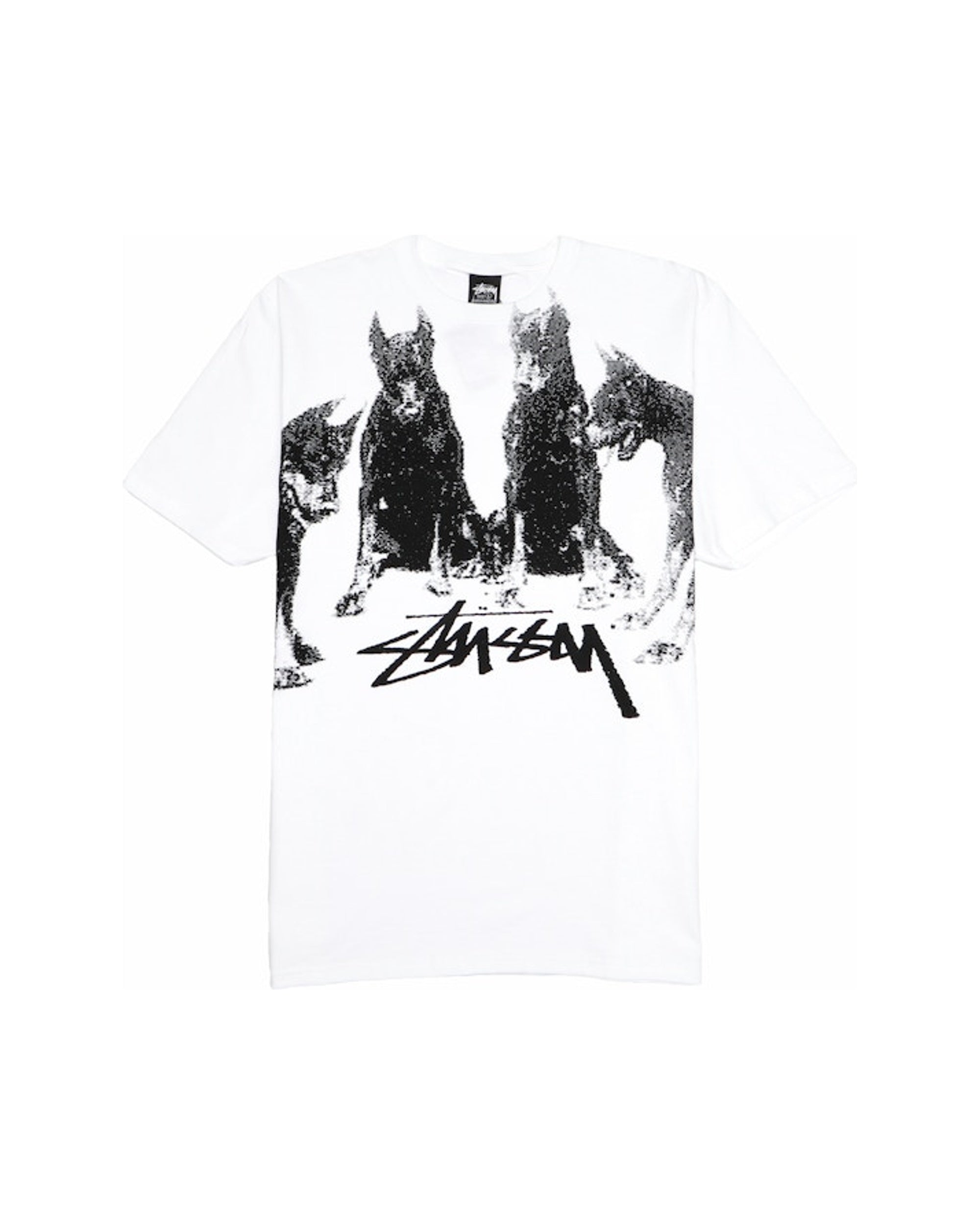 Stussy Doberman Tee White