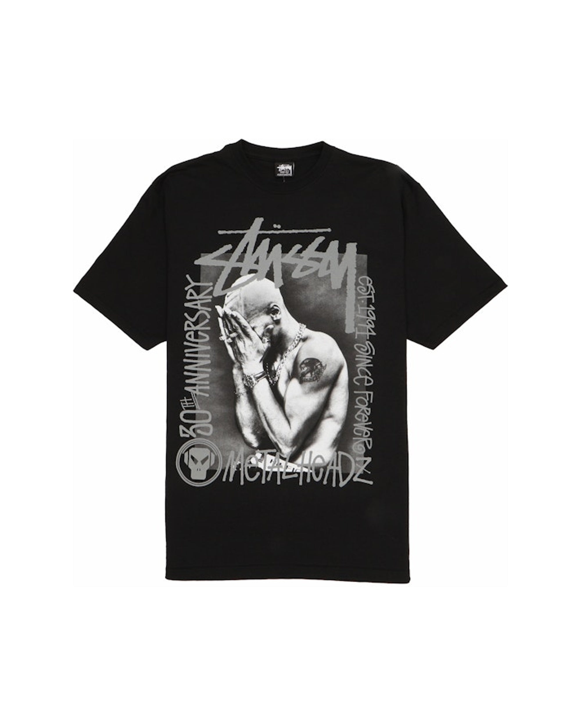 Stussy x Goldie Metalheadz 30 Tee Black