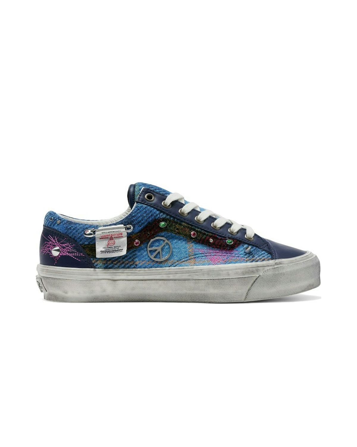 Vans Old Skool 36 Harris Tweed Blue Multi