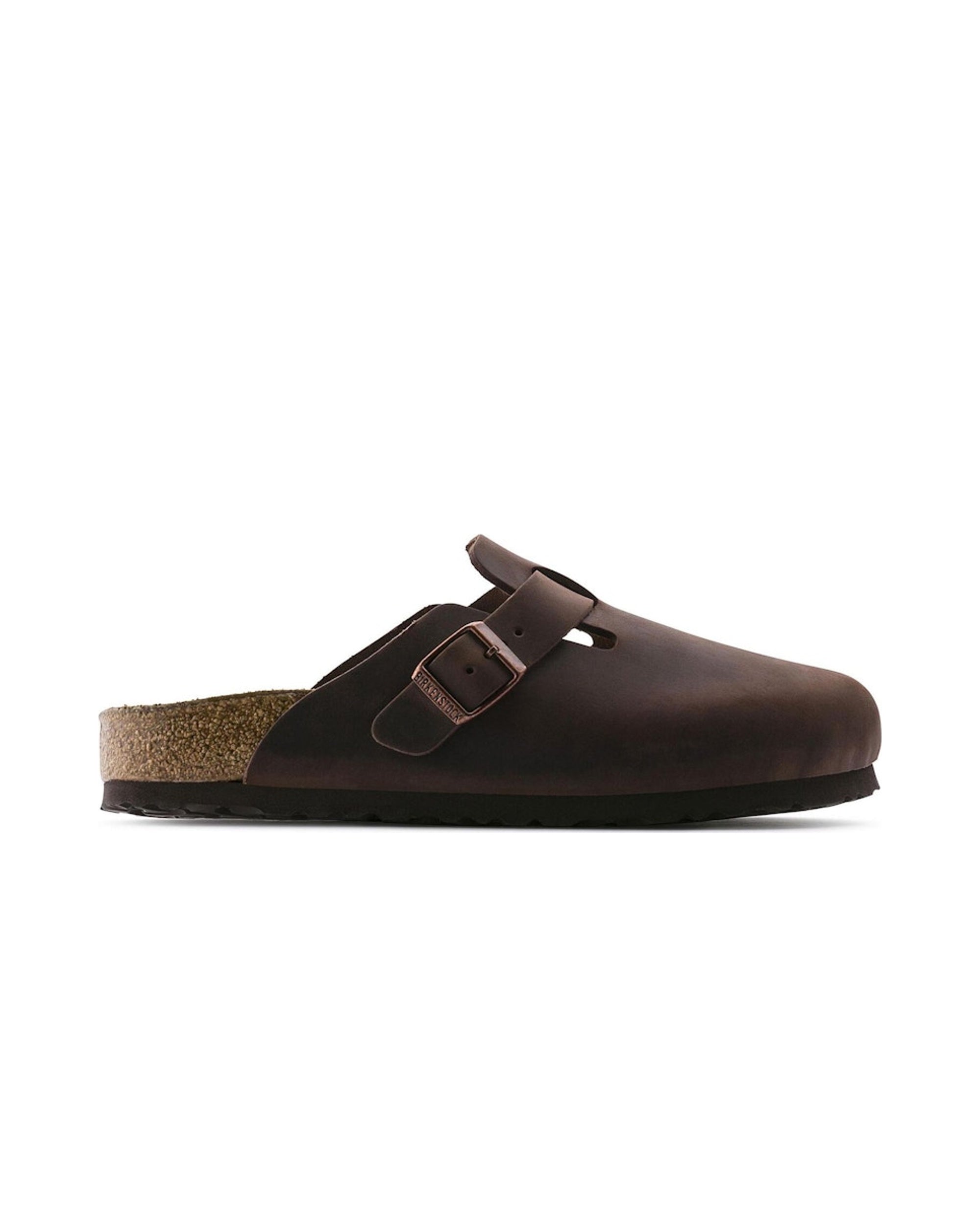 Birkenstock Boston Soft Footbed Oiled Leather Habana Brown