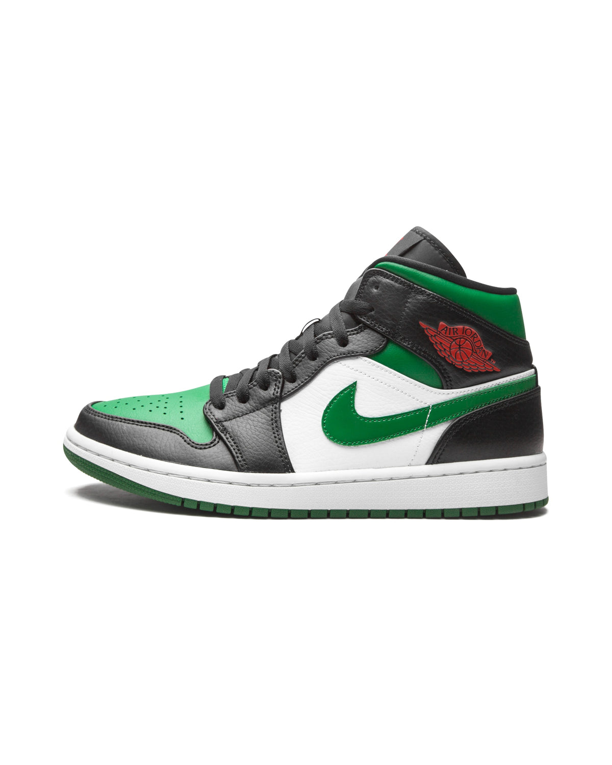 Jordan 1 Mid Green Toe