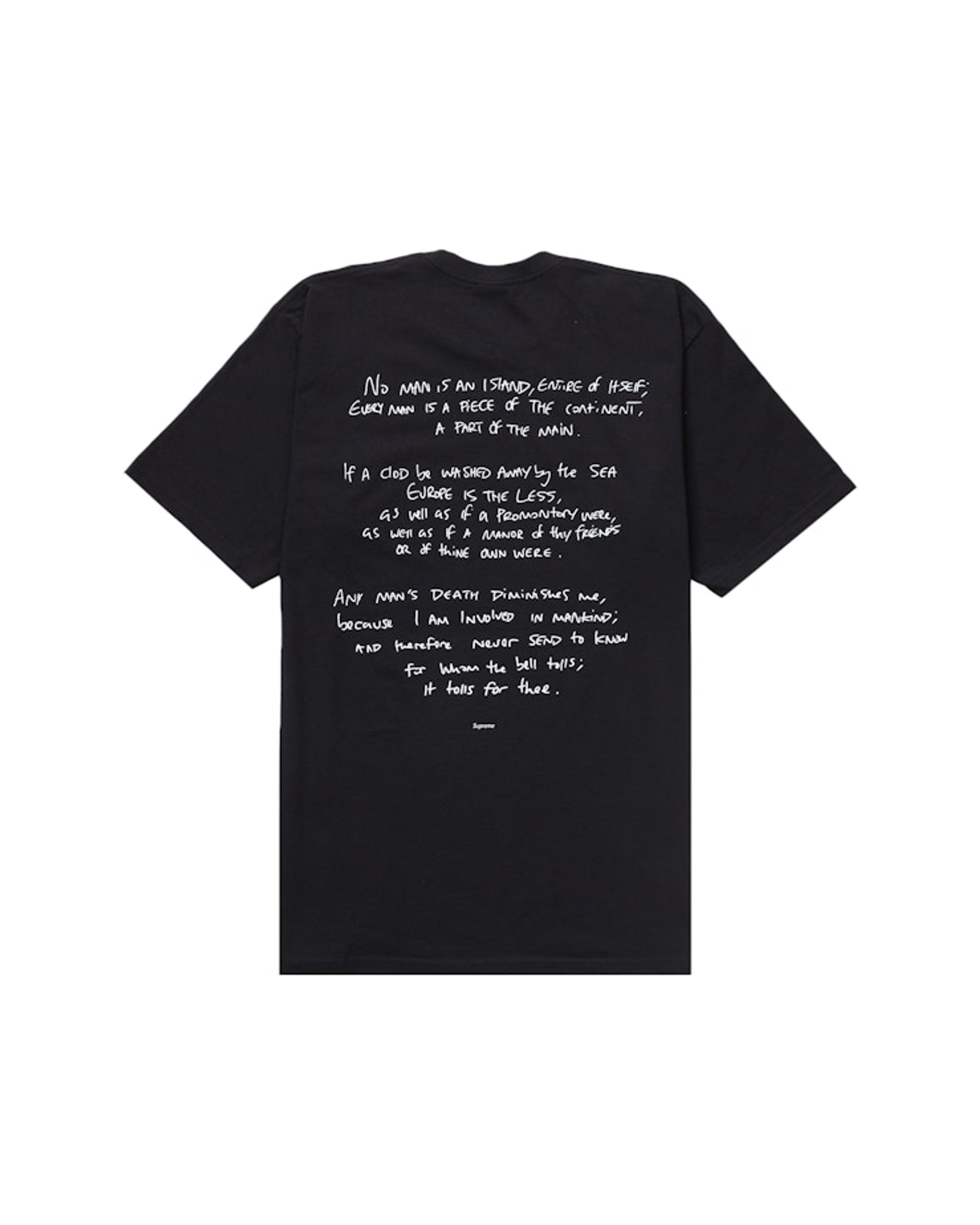 Supreme Corteiz Rules The World Tee Black