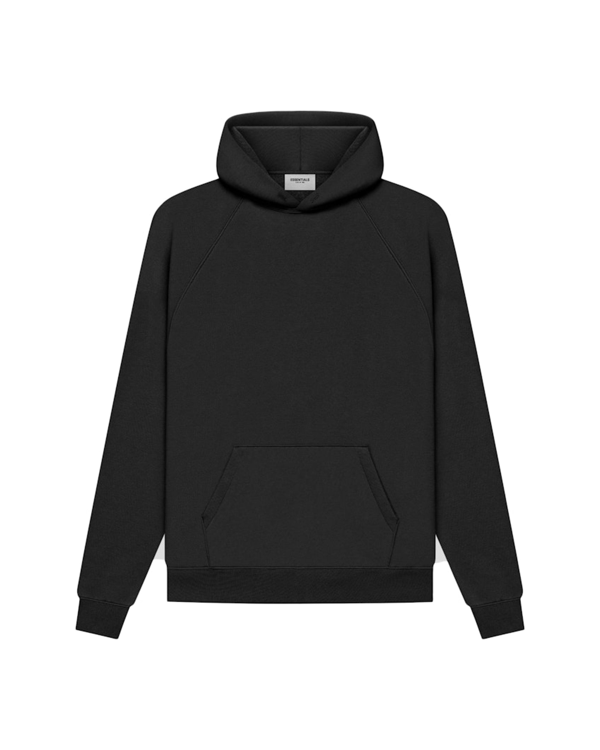 Fear of God Essentials Pull-Over Hoodie (SS21) Black/Stretch Limo