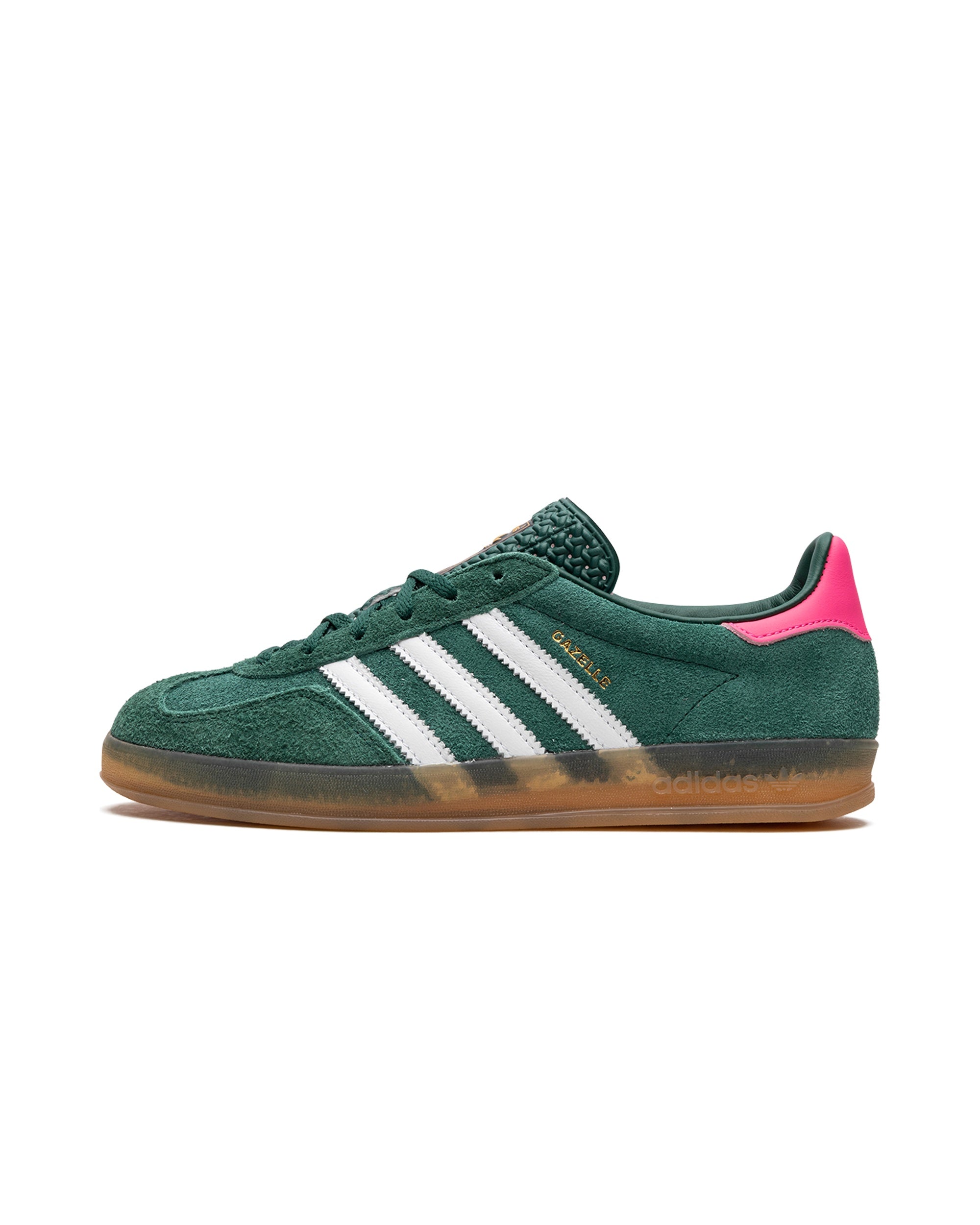 adidas Gazelle Indoor Collegiate Green Lucid Pink (Women's)