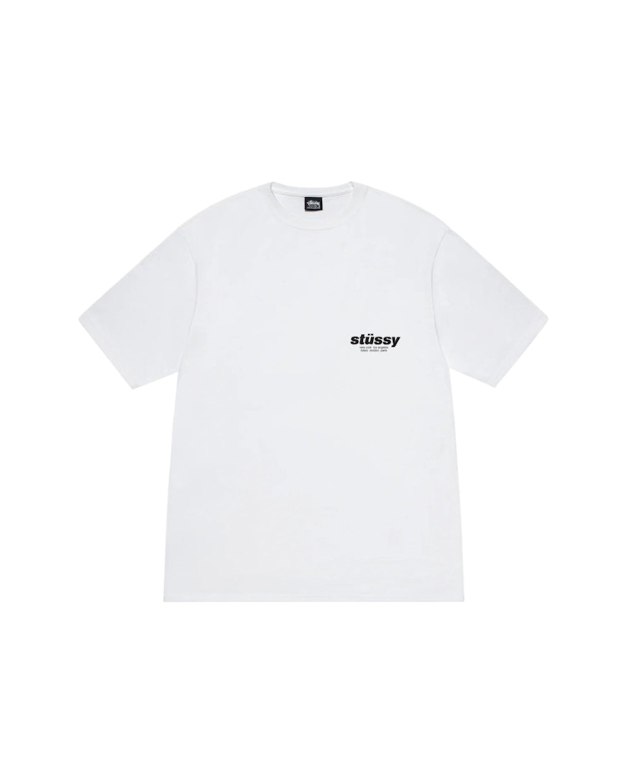 Stussy Rollers Tee White