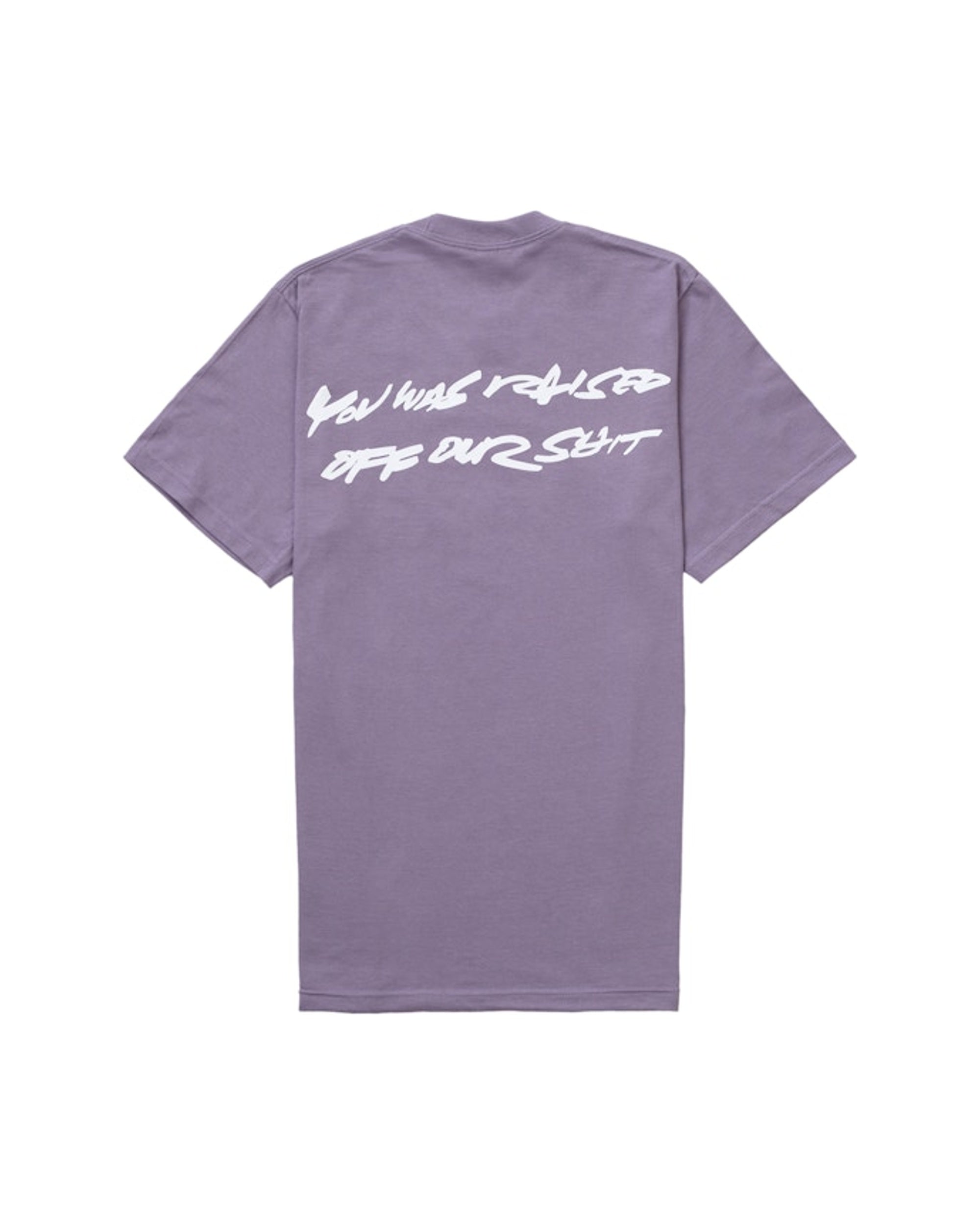 Supreme Futura Box Logo Tee Dusty Purple