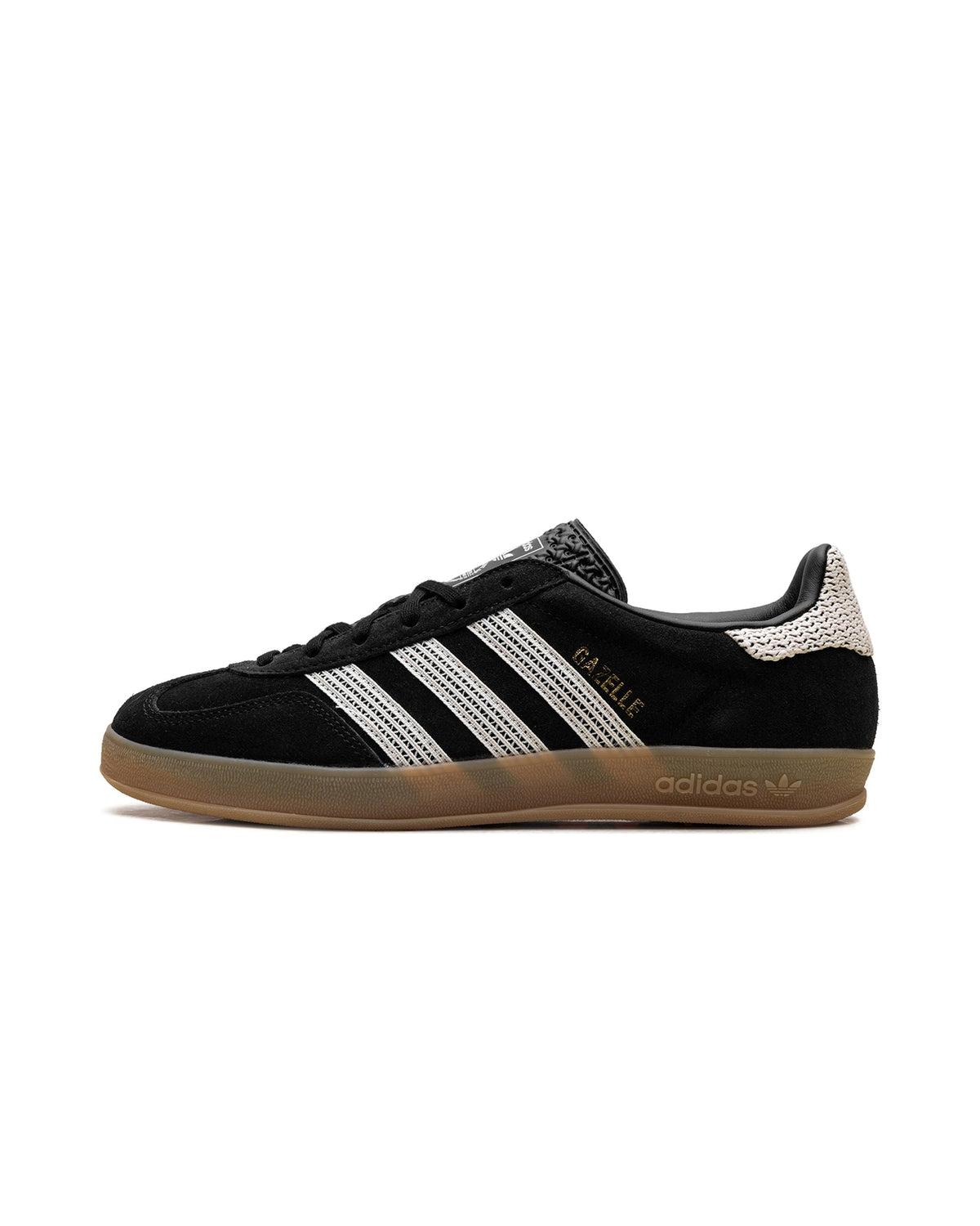 adidas Gazelle Indoor Core Black Wonder White (Women's)