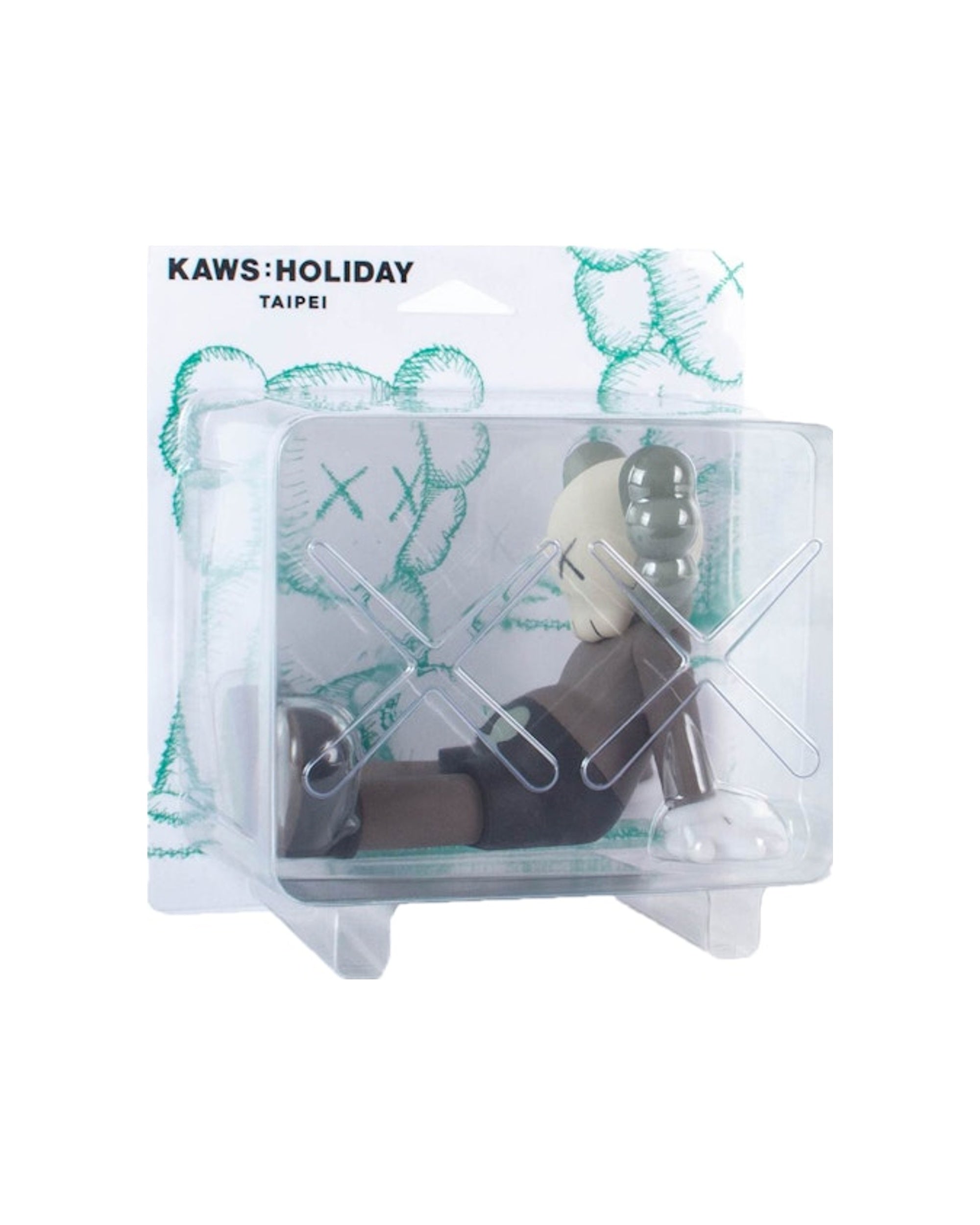 KAWS Holiday Taipei Vinyl Figure Brown