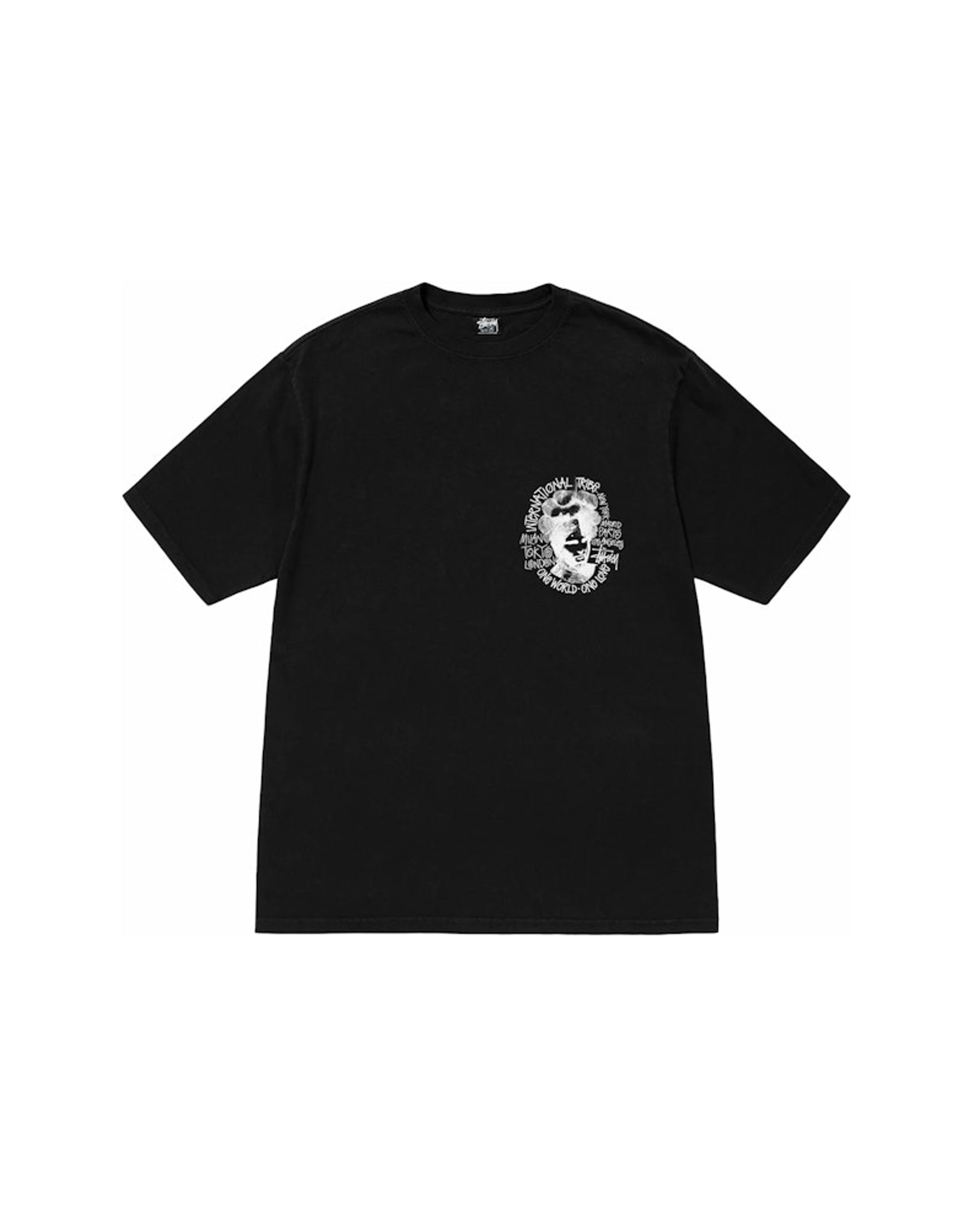 Stussy Camelot Pigment Dyed T-shirt Black