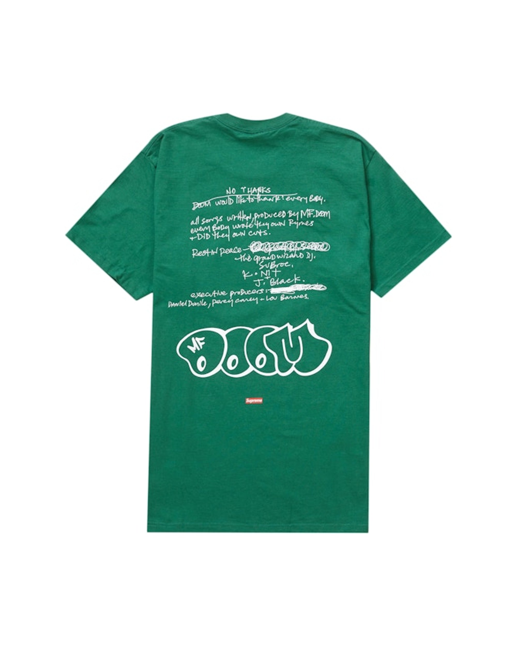 Supreme MF DOOM Tee Light Pine