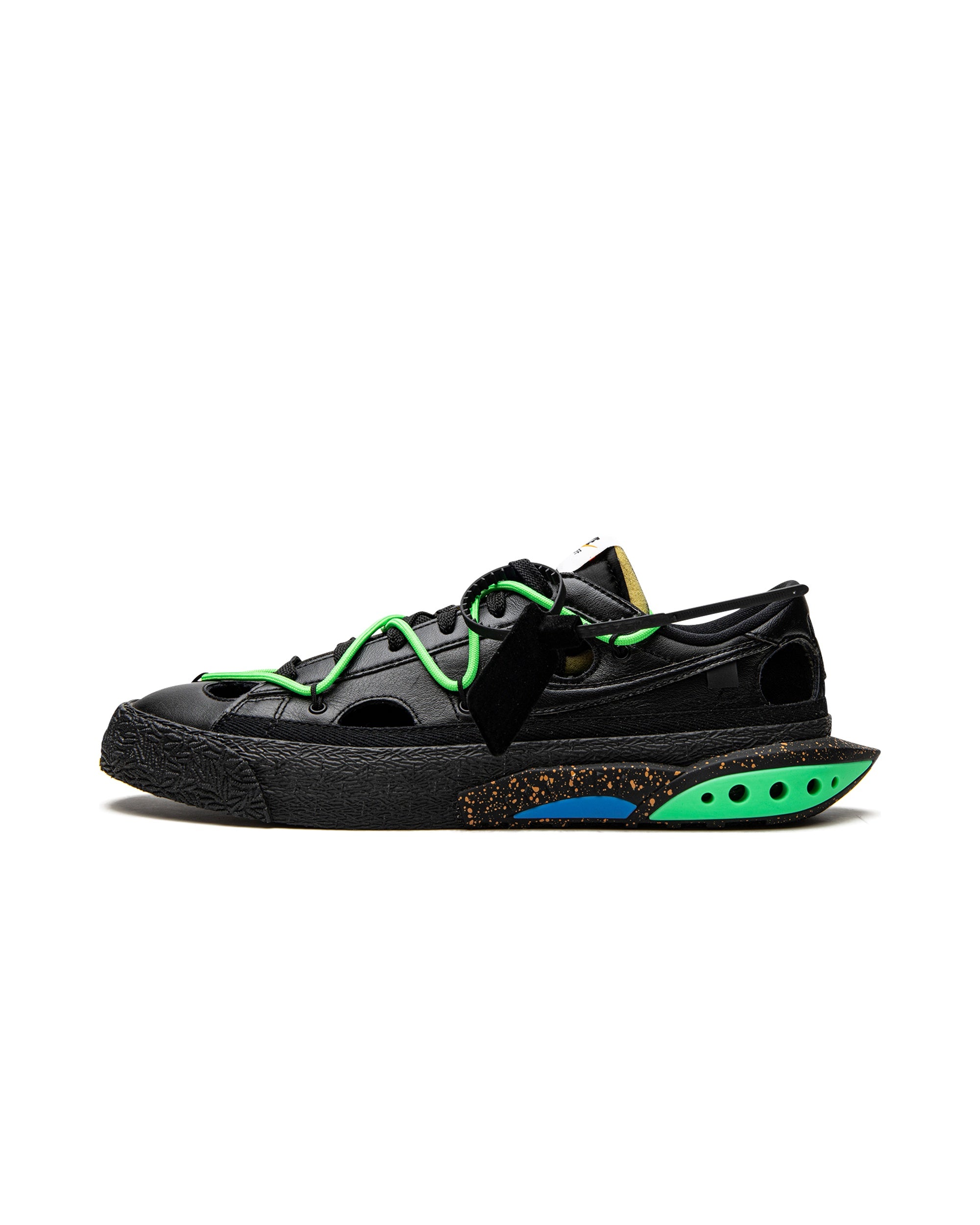 Nike Blazer Low Off-White Black Electro Green