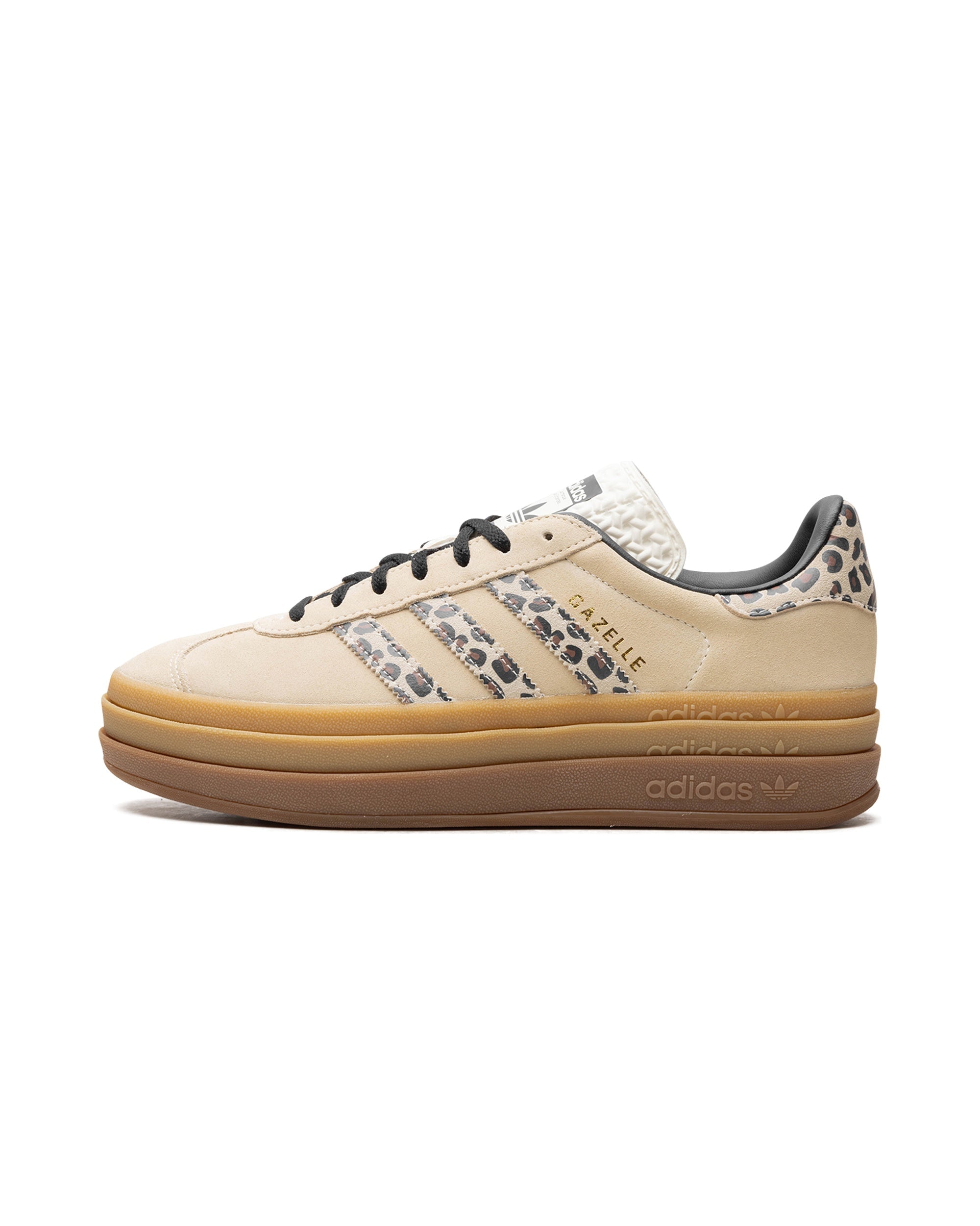 adidas Gazelle Bold Cream Black Leopard (Women's)