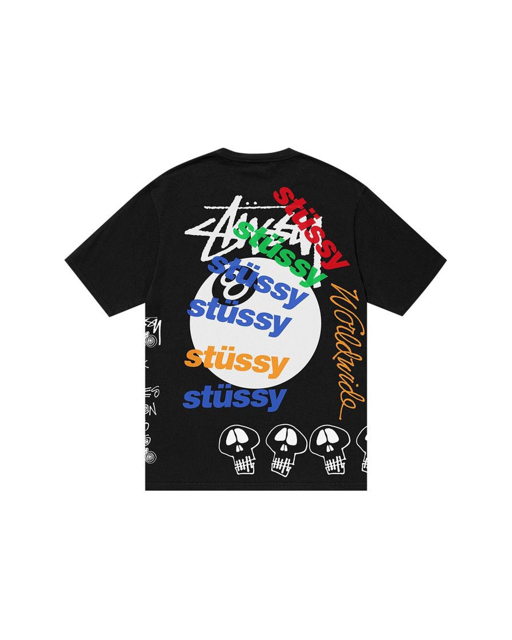 Stussy Test Strike Pigment Dyed Tee Black