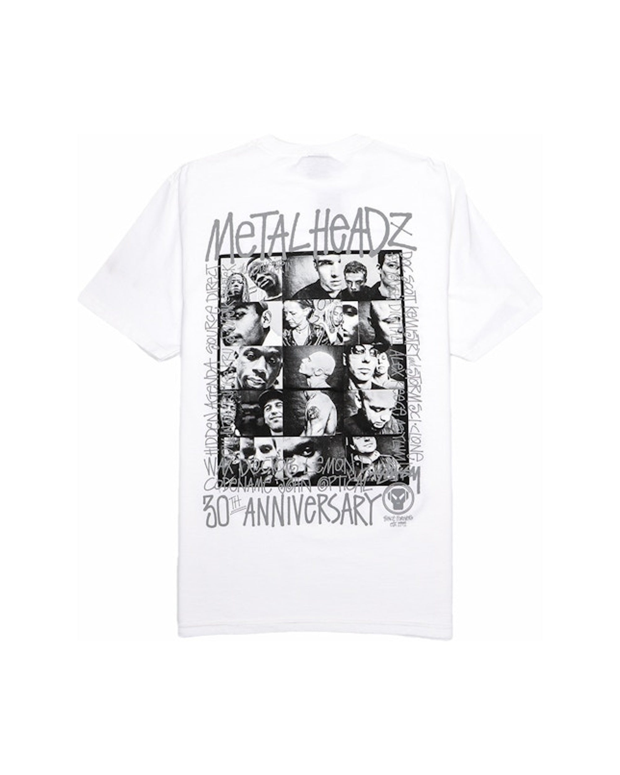 Stussy x Goldie Metalheadz 30 Tee White