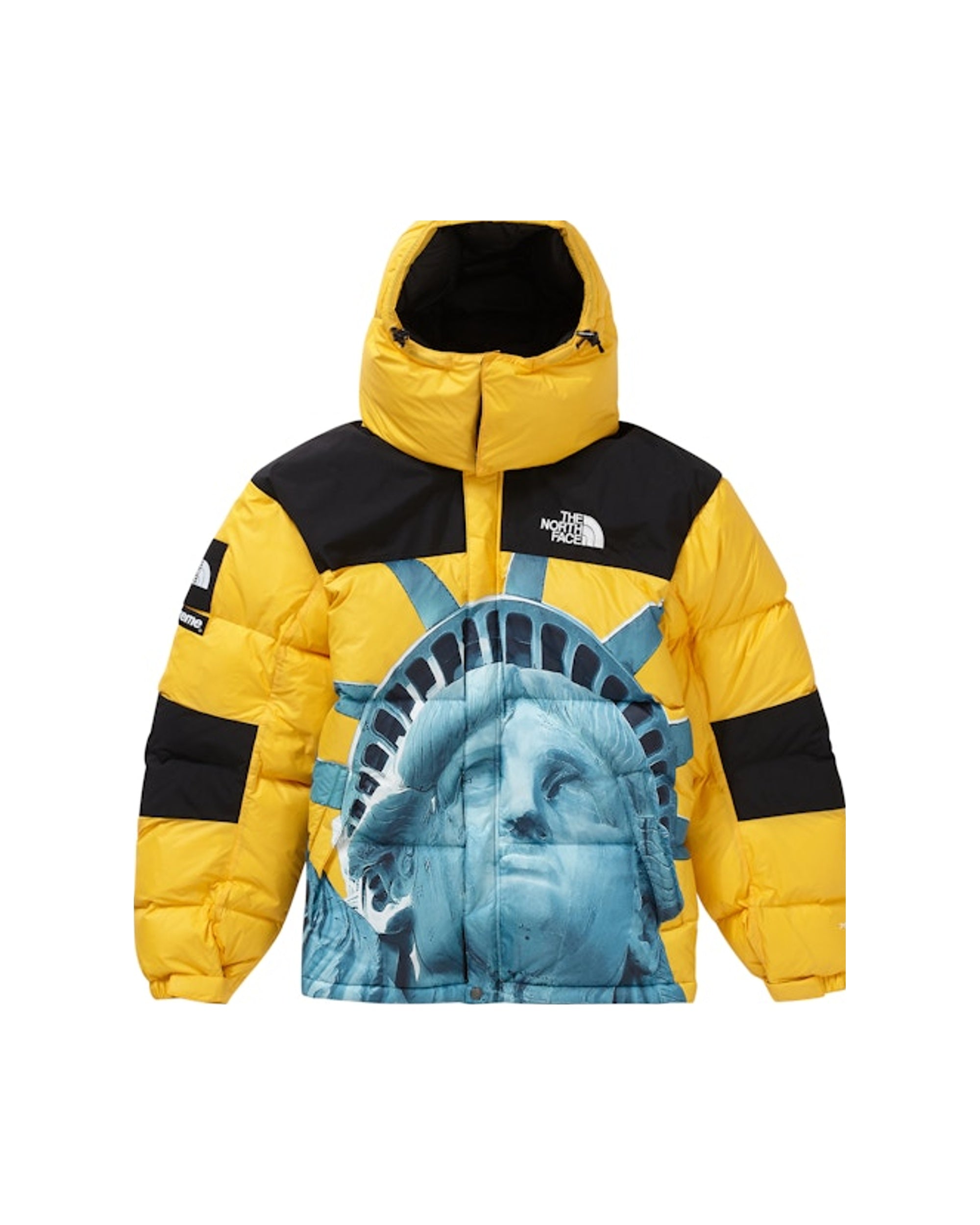 Supreme The North Face Statue of Liberty Baltoro Jacket Yellow