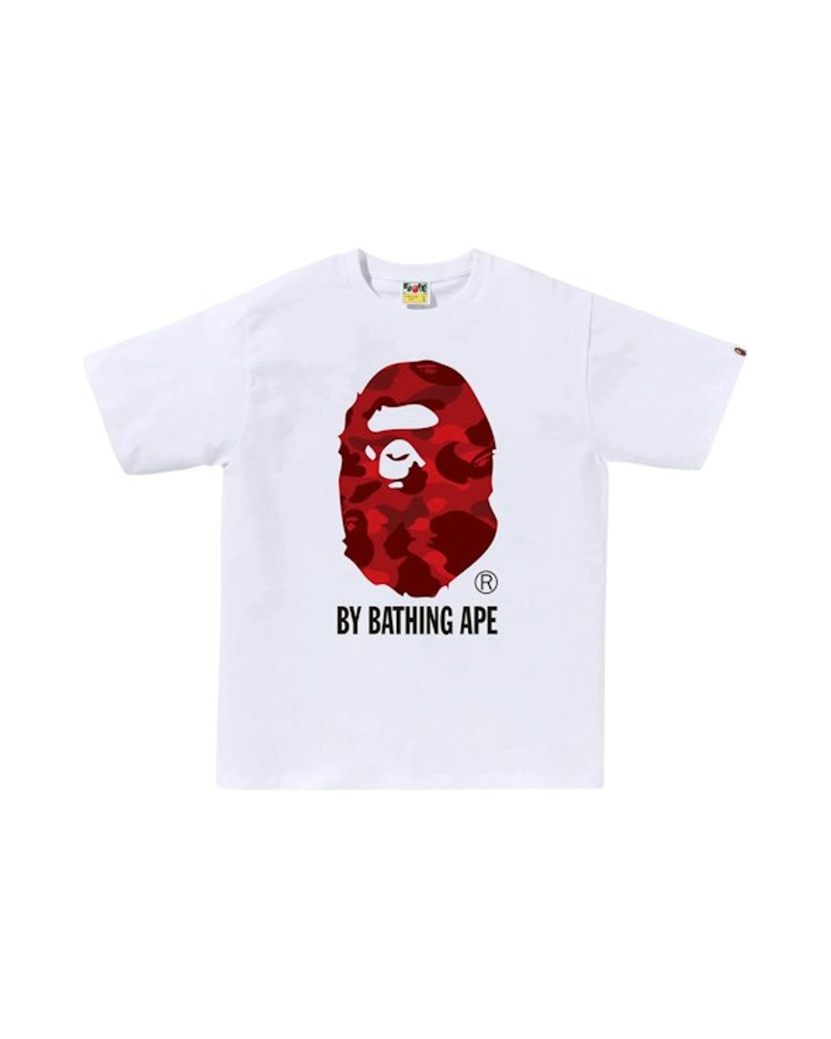BAPE Color Camo By Bathing Ape Tee White/Red