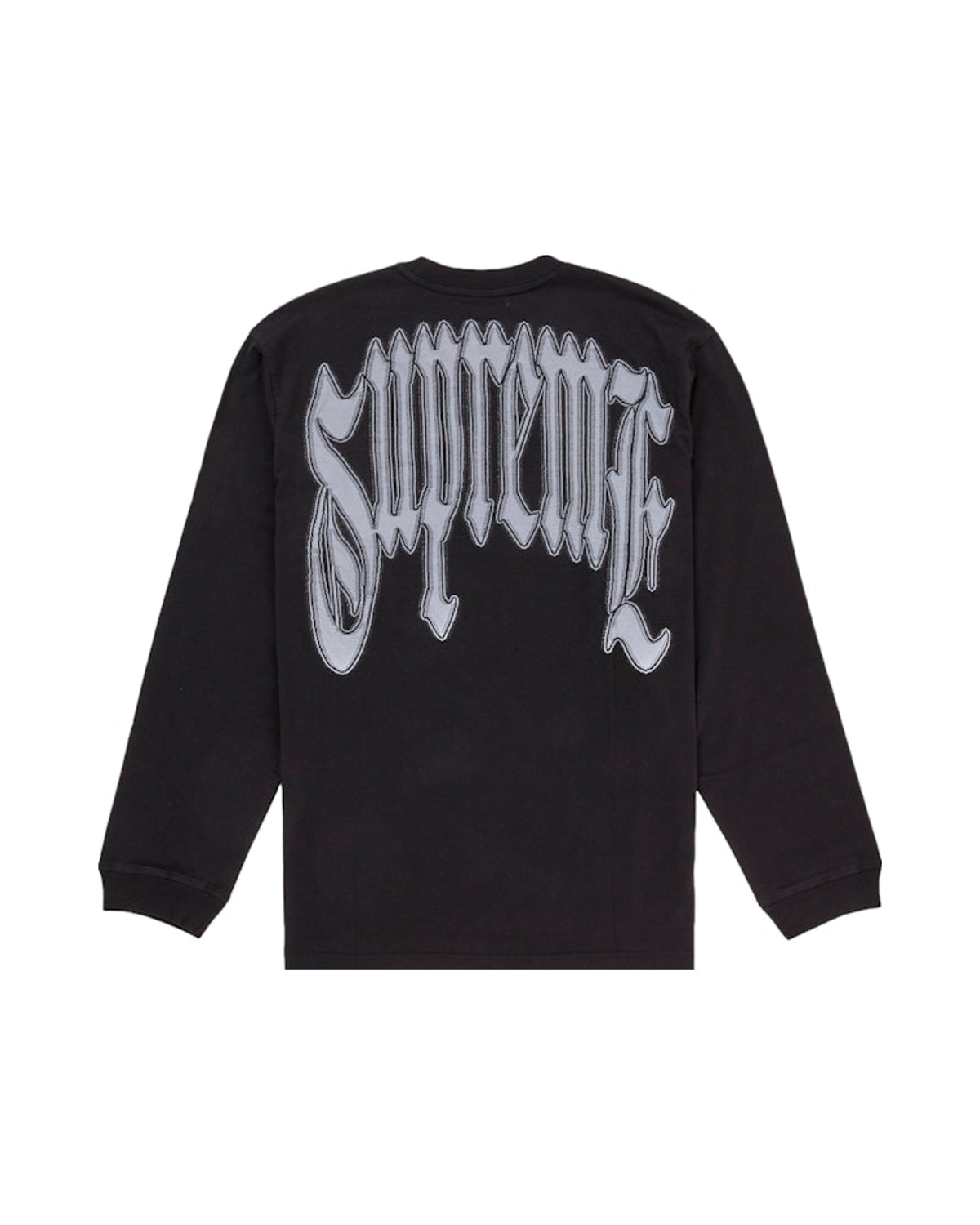 Supreme Intarsia L/S Top Black