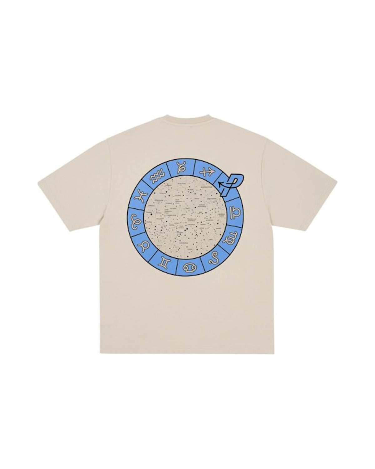 Palace Navigation T-Shirt Stoney Grey