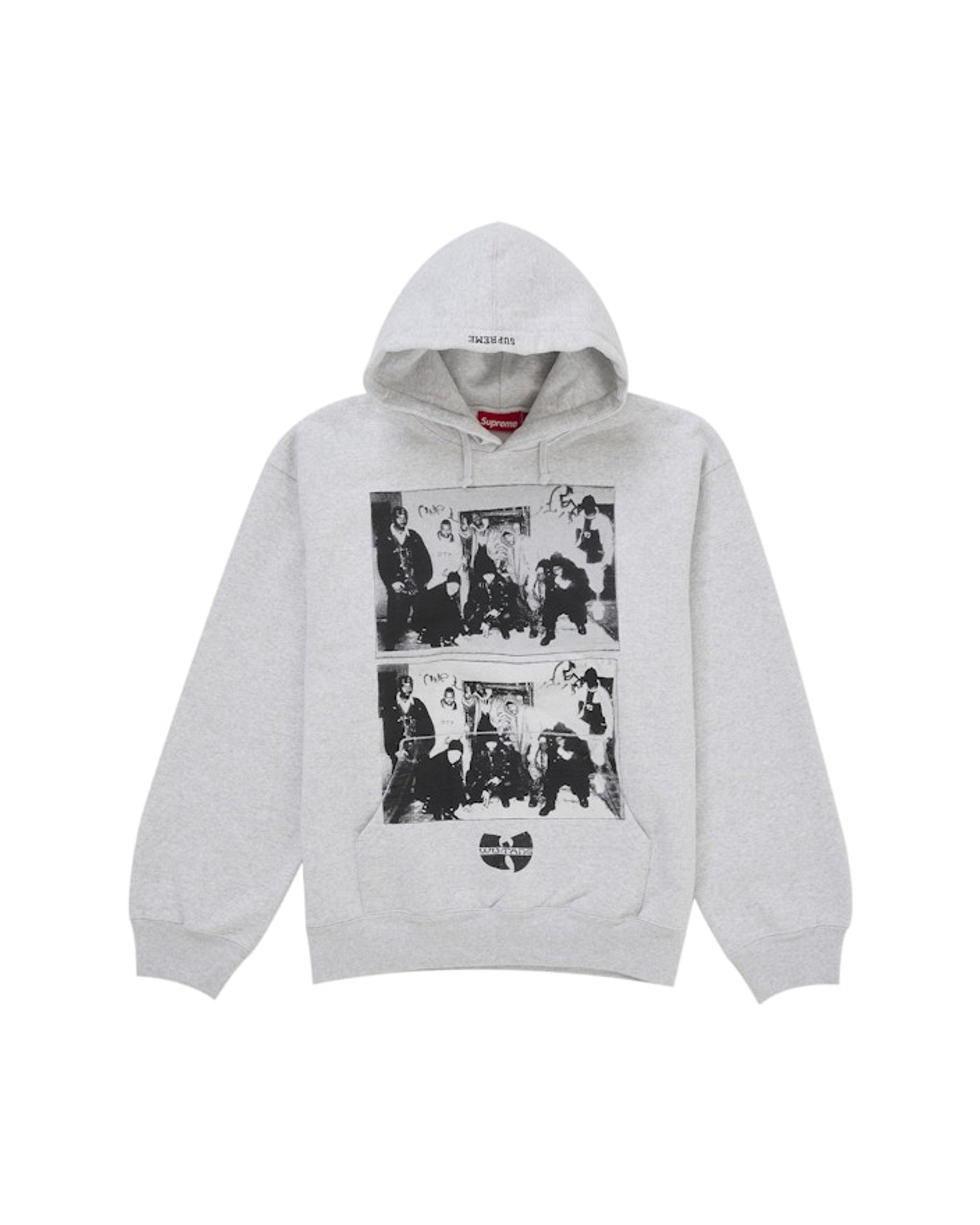 Supreme Wu-Tang Clan Hooded Sweatshirt Heather Grey