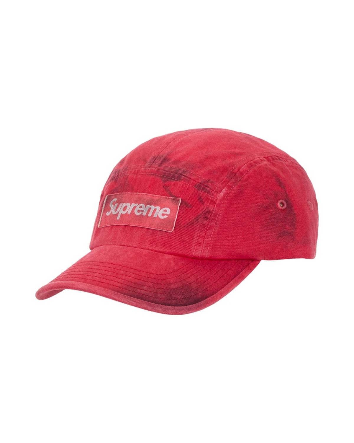 Supreme Overdyed Camp Cap (FW26) Red