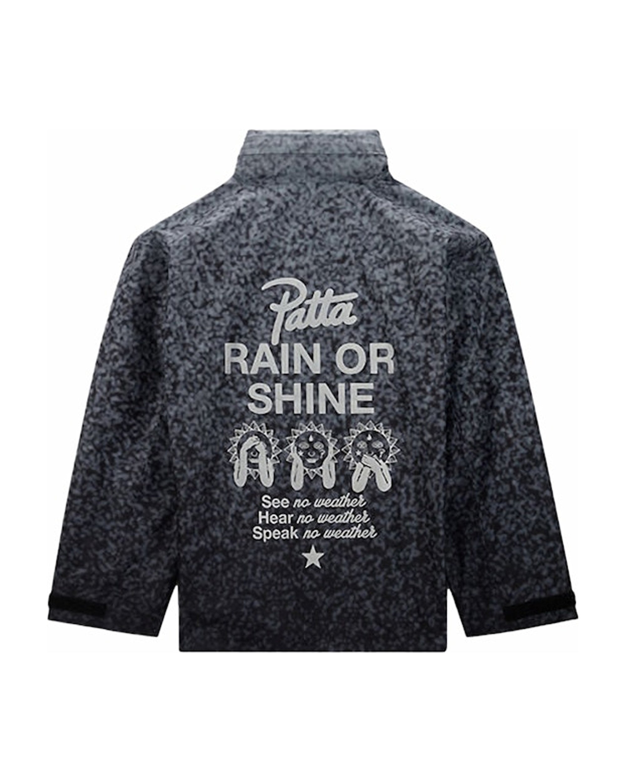 Converse x Patta Rain Jacket Black Gradient