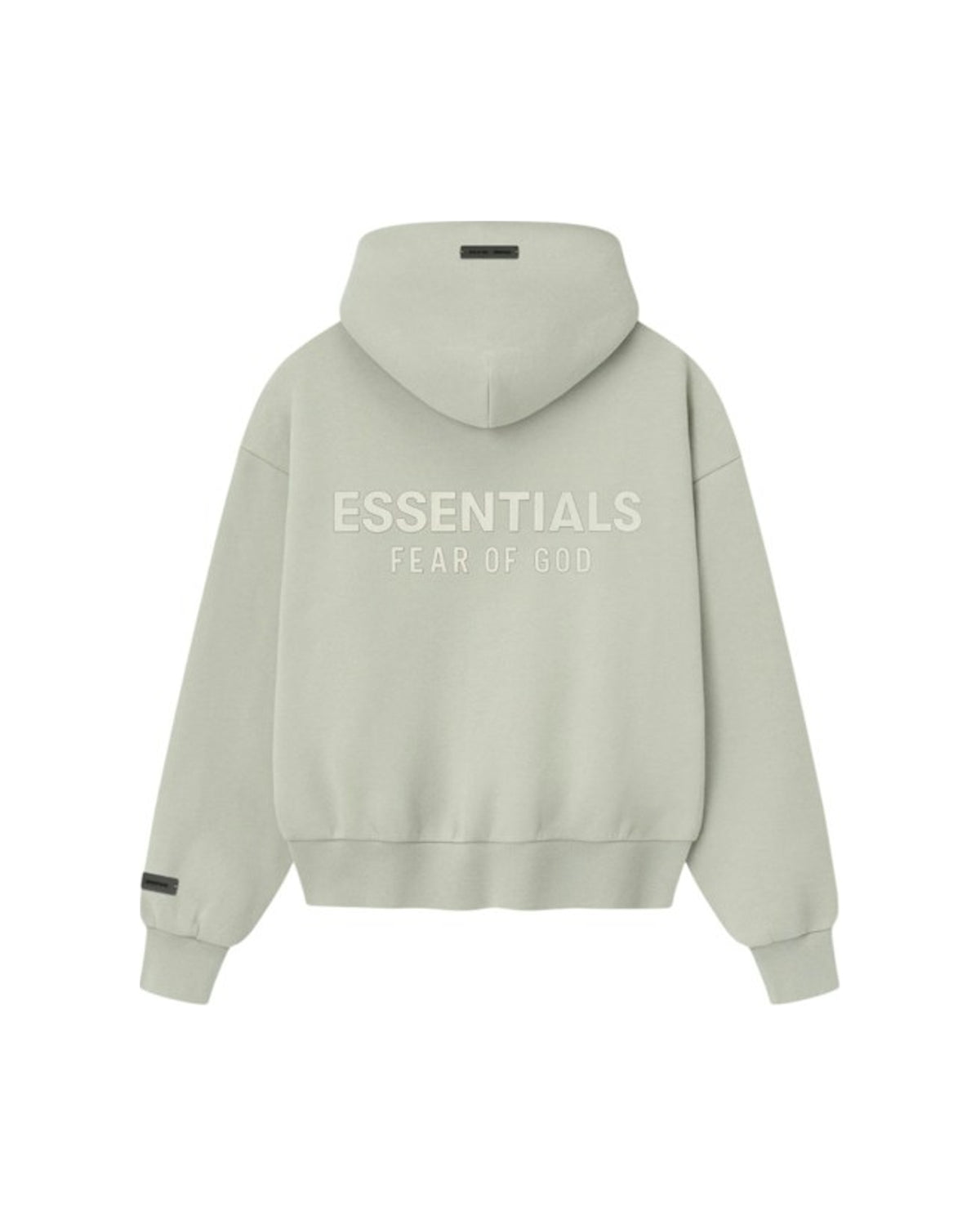 Fear of God Essentials Womens Classic Fleece Zip-Up Hoodie Abbey Stone
