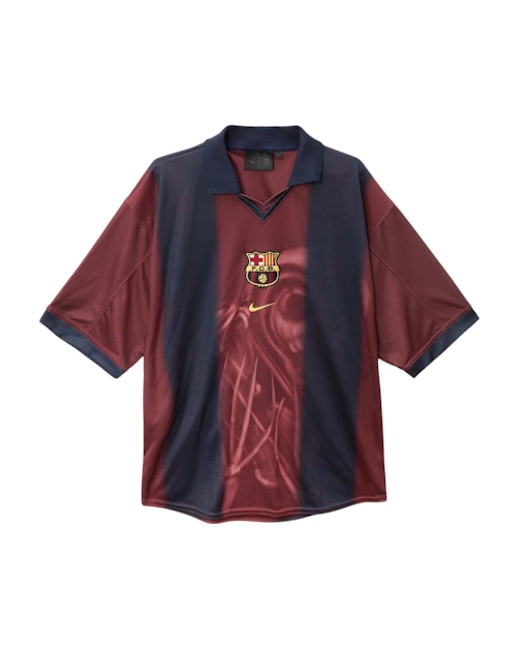 Travis Scott x Nike x FC Barcelona Retro 2000/01 Home Skeleton Jersey Multicolor