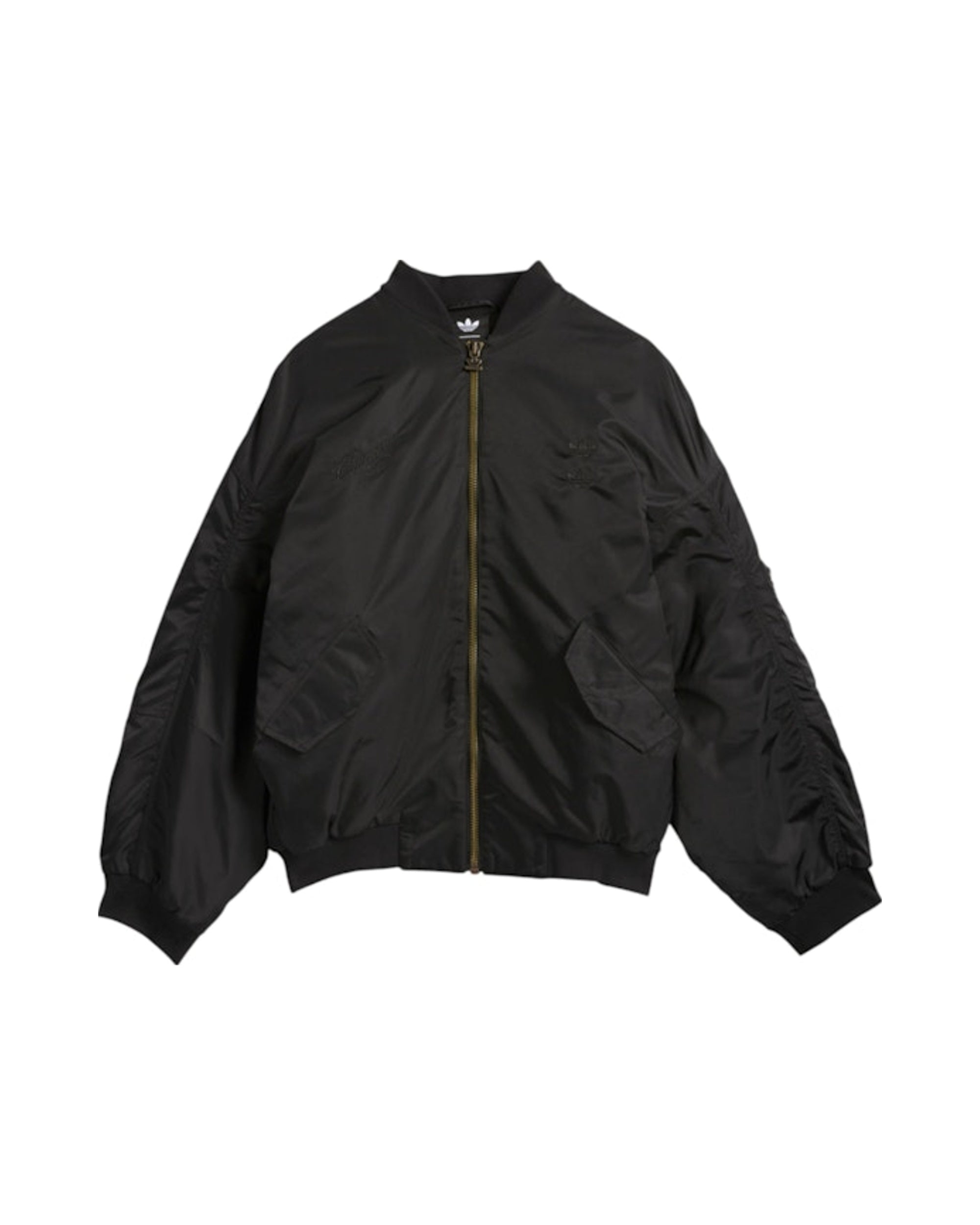 adidas x Willy Chavarria Satin Bomber Jacket Black