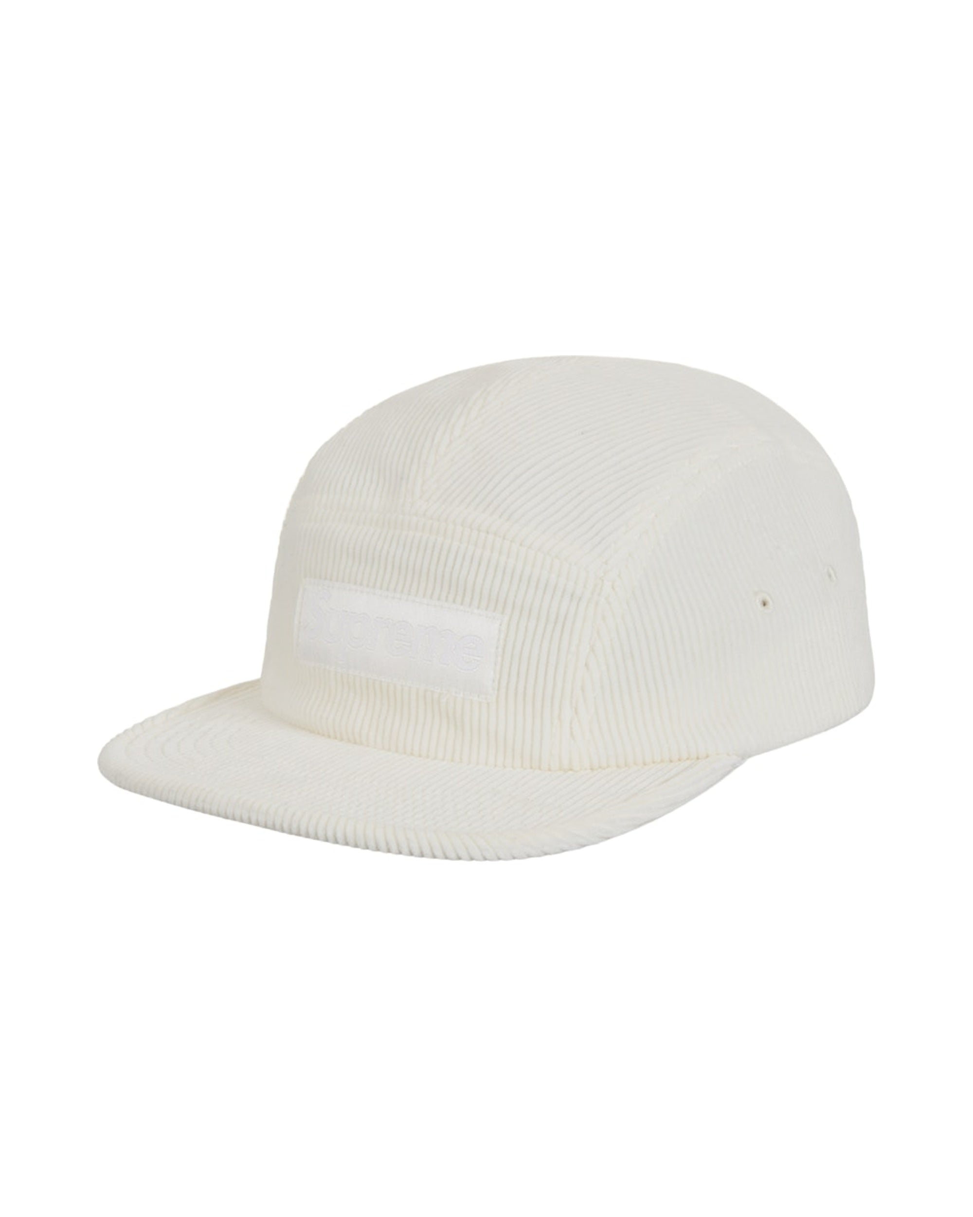 Supreme Corduroy Camp Cap (SS25) White