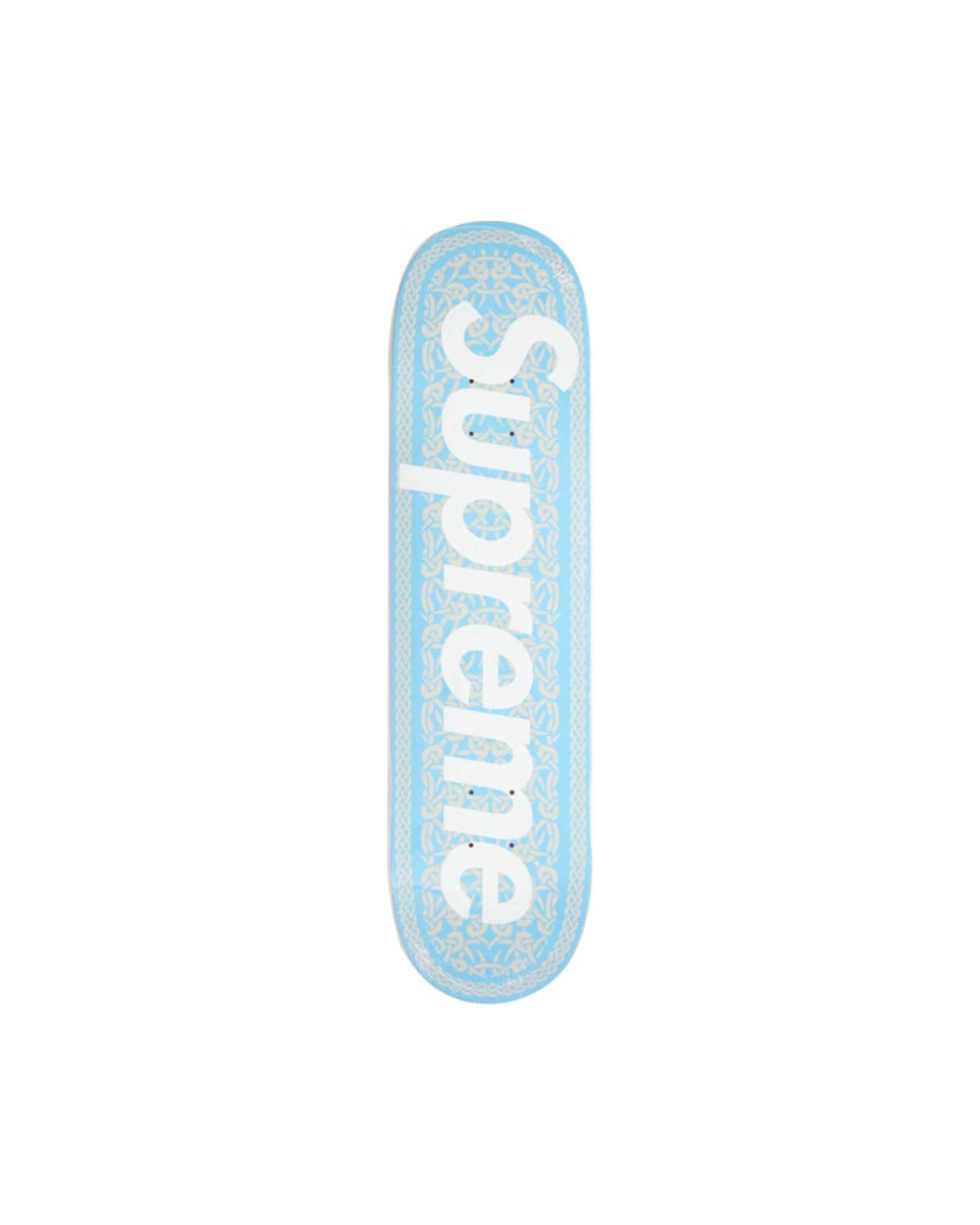 Supreme Celtic Knot Skateboard Deck Blue