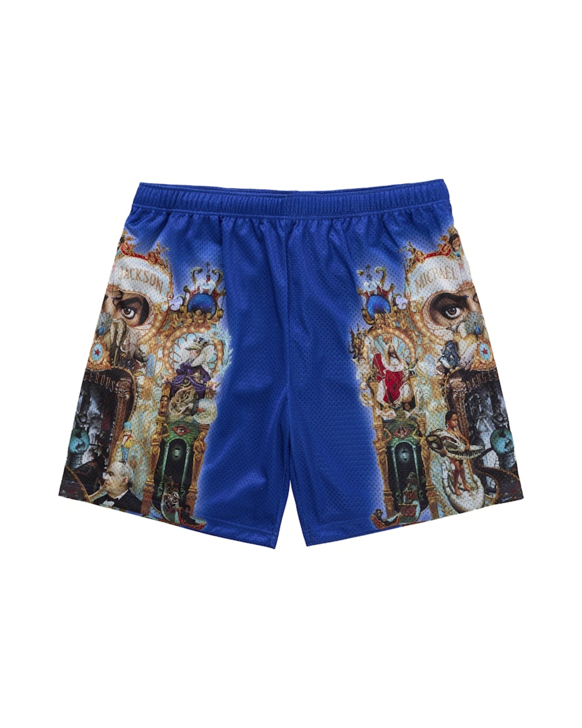 Supreme Michael Jackson Dangerous Mesh Short Royal