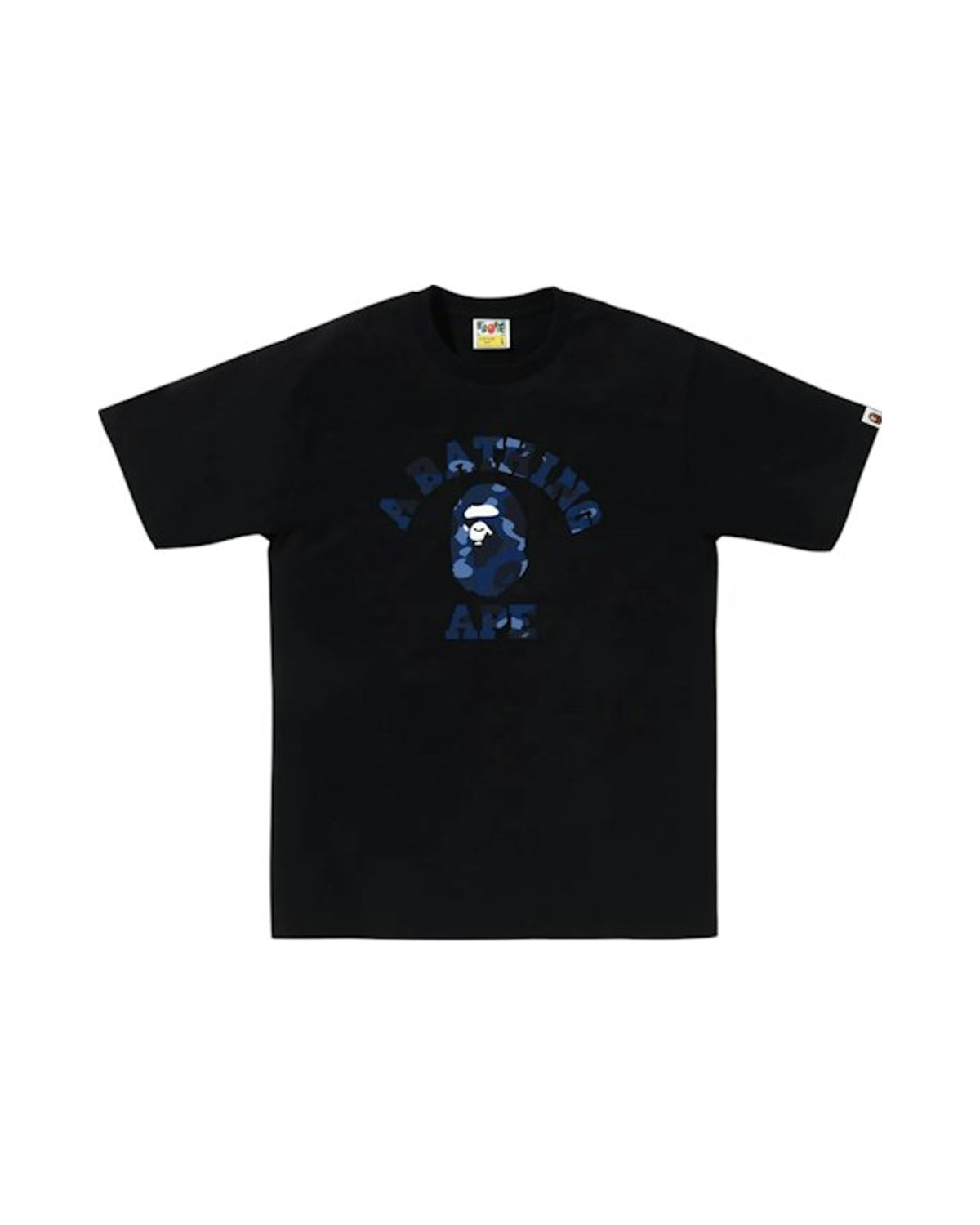 BAPE Color Camo College Tee (FW25) Black Navy