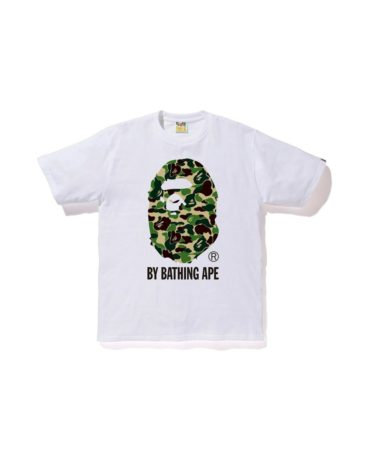 BAPE ABC By Bathing Tee White/Green