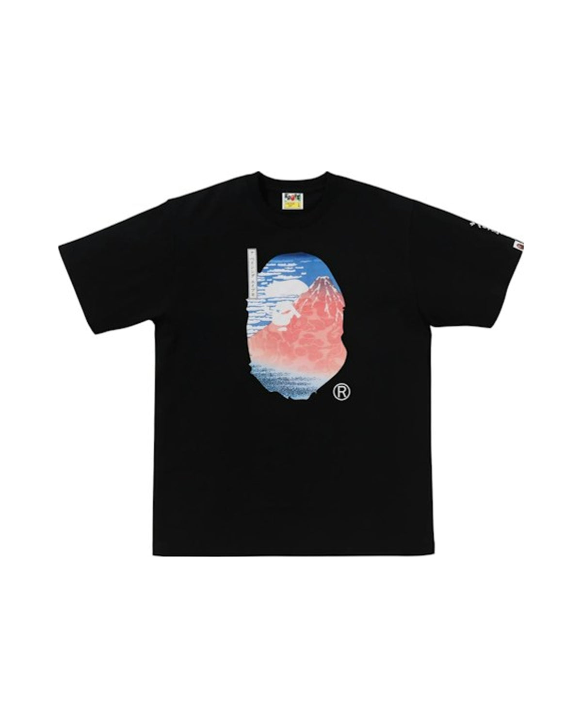 BAPE x Ukiyo-E Ape Head II Tee Black