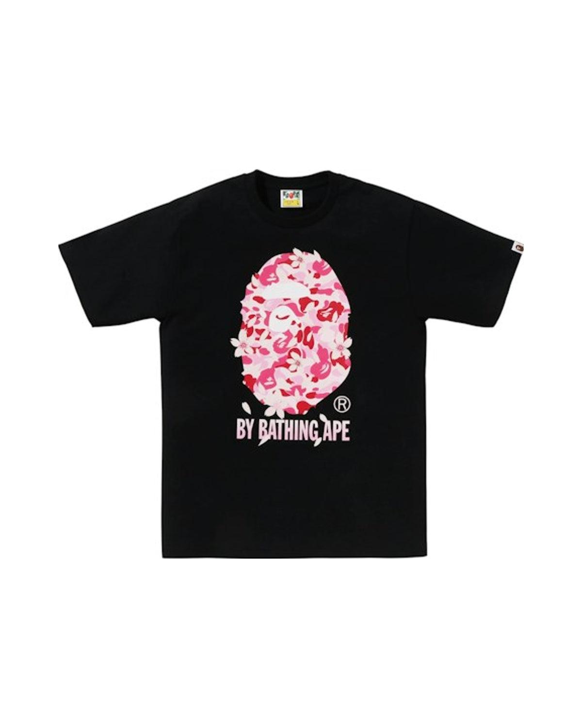BAPE ABC Sakura Camo By Bathing Ape Tee (SS26) Black