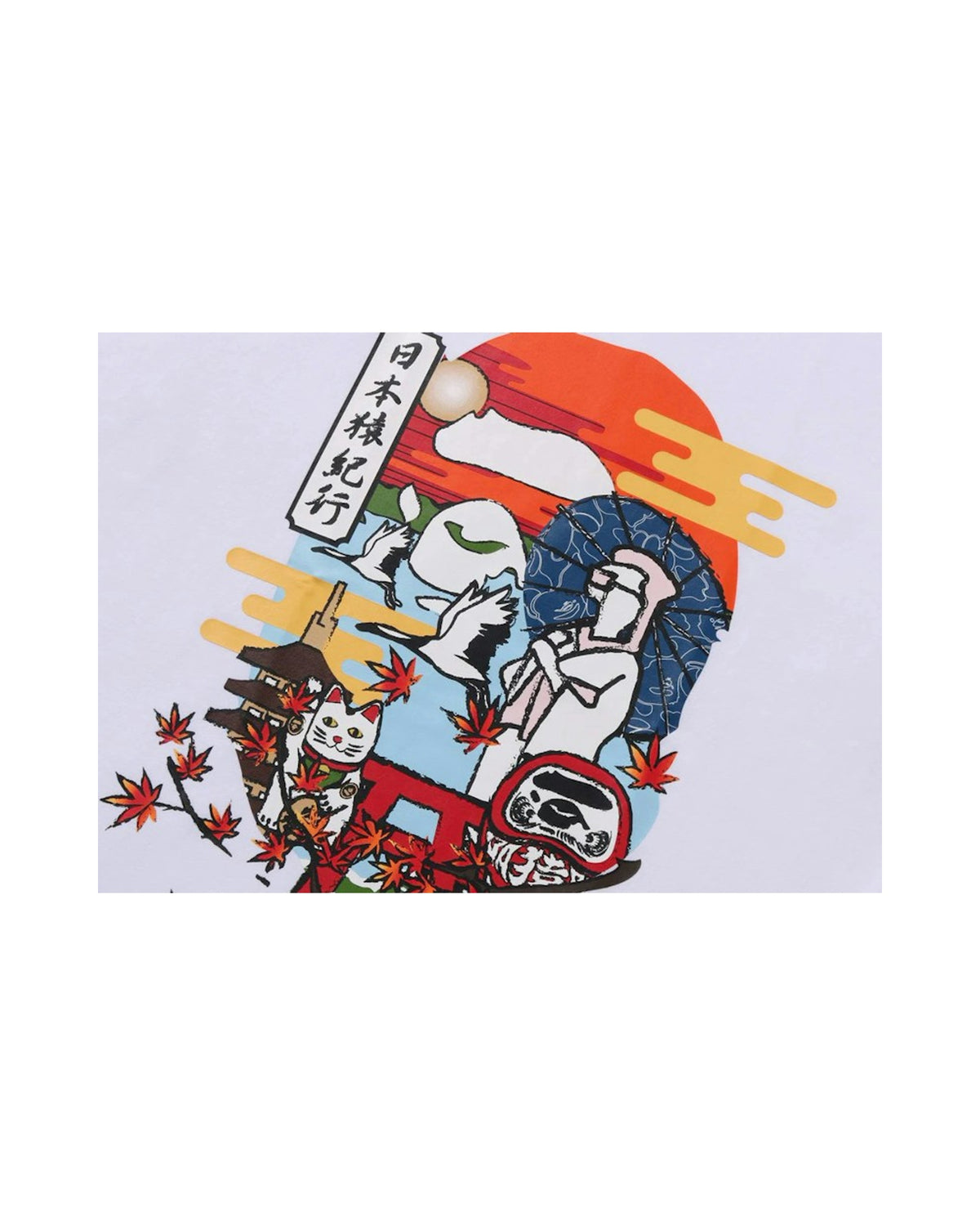 BAPE Japan Culture Ape Head Tee (FW23) White
