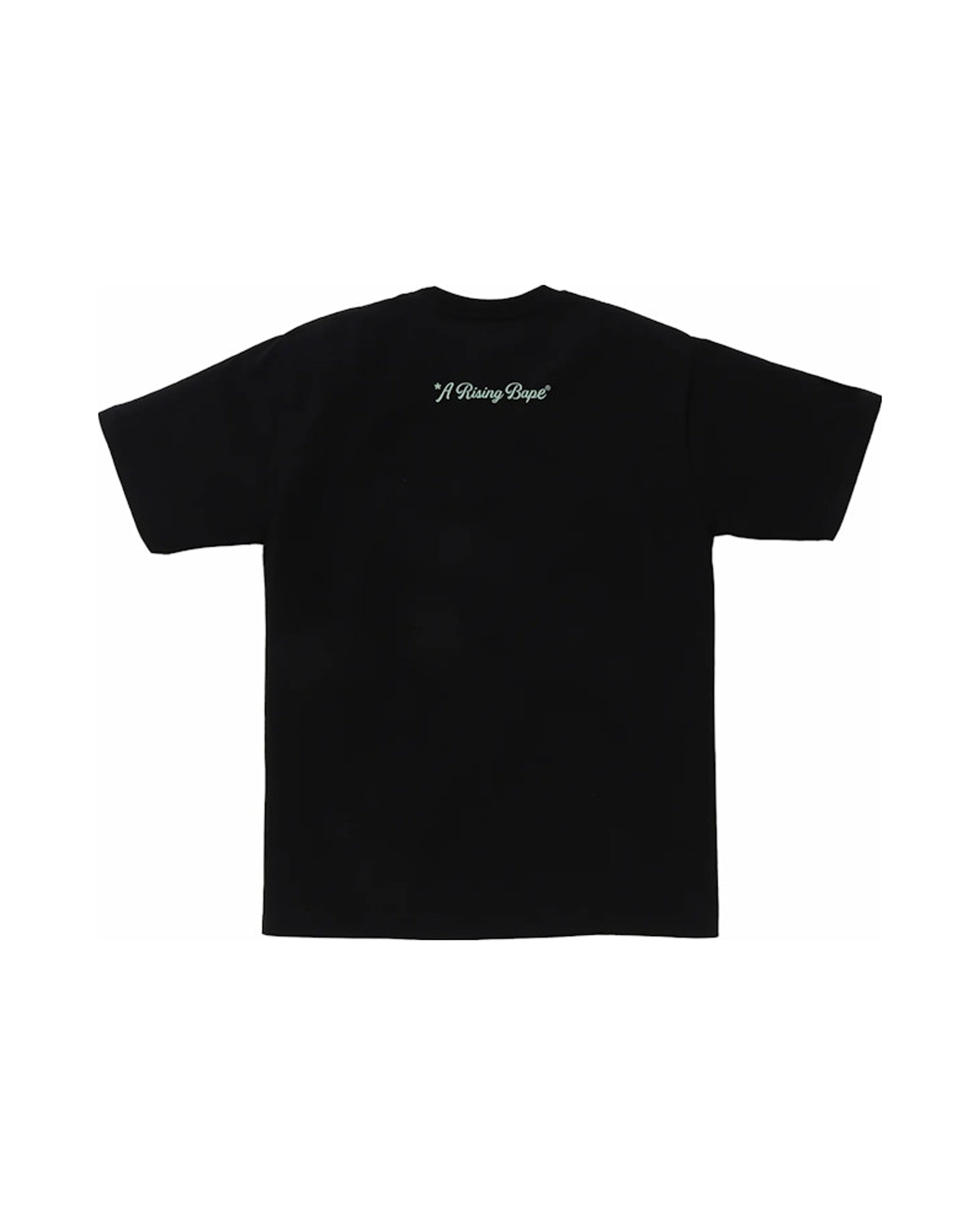BAPE A Rising Bape Photo Tee Black
