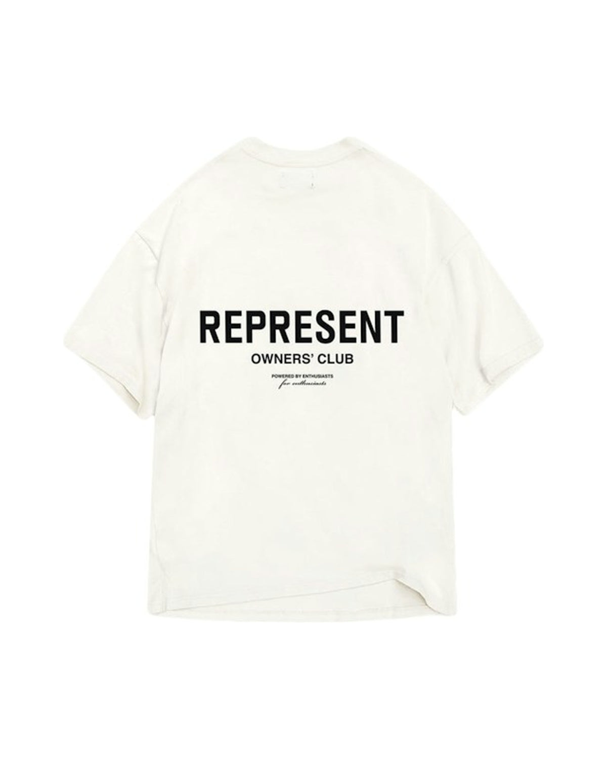 Represent Owner's Club T-Shirt Flat White/Black