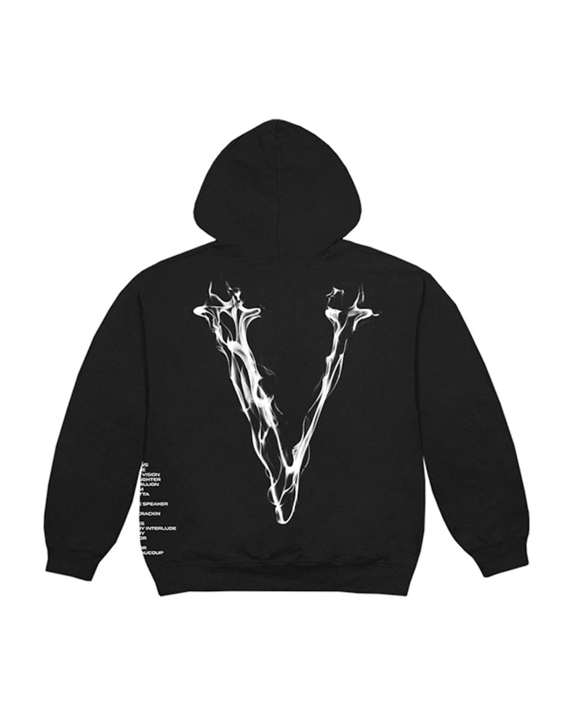 Pop Smoke x Vlone Faith Hoodie Black
